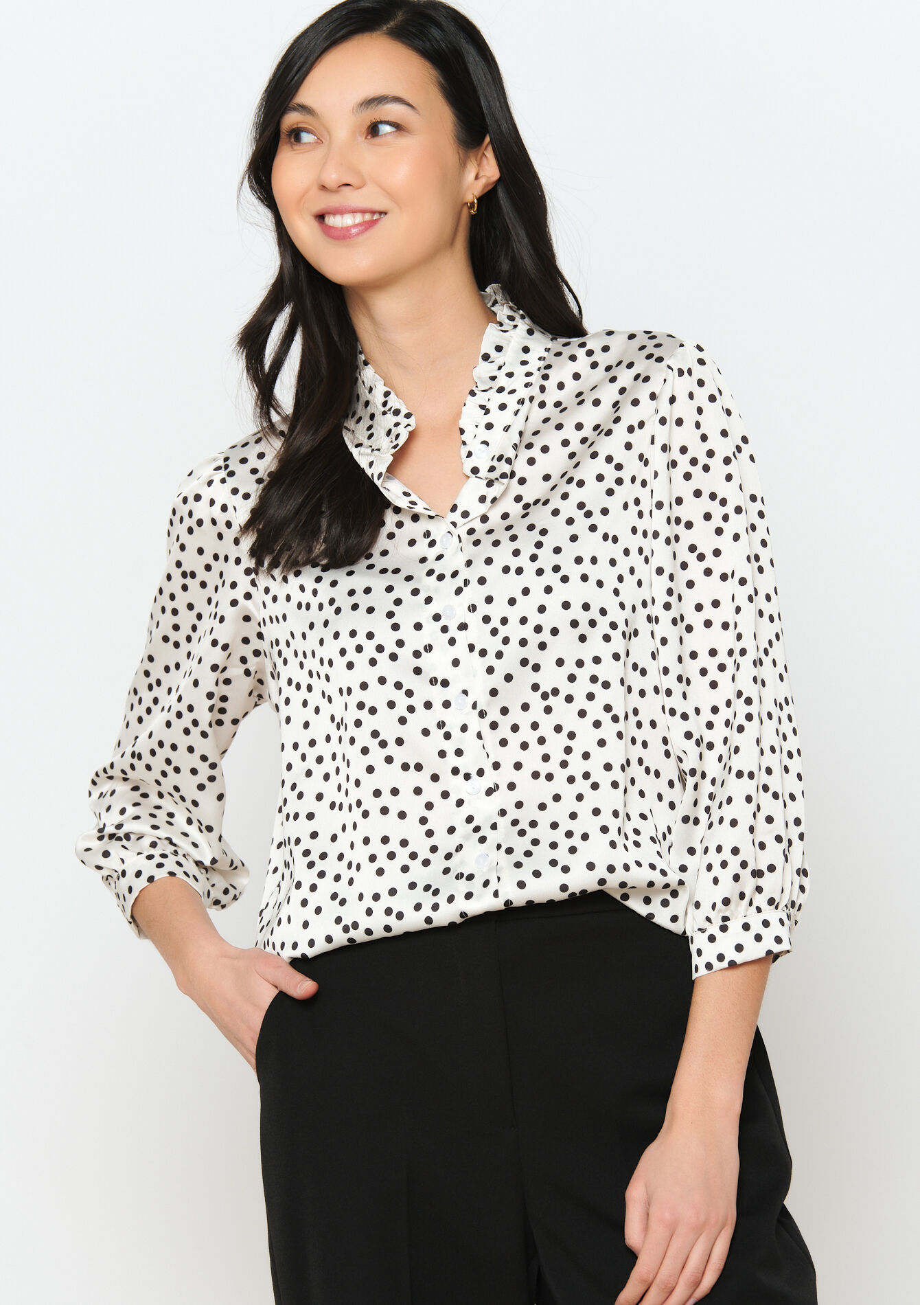 Hemd met polkadots - OFFWHITE - 05702422_1001