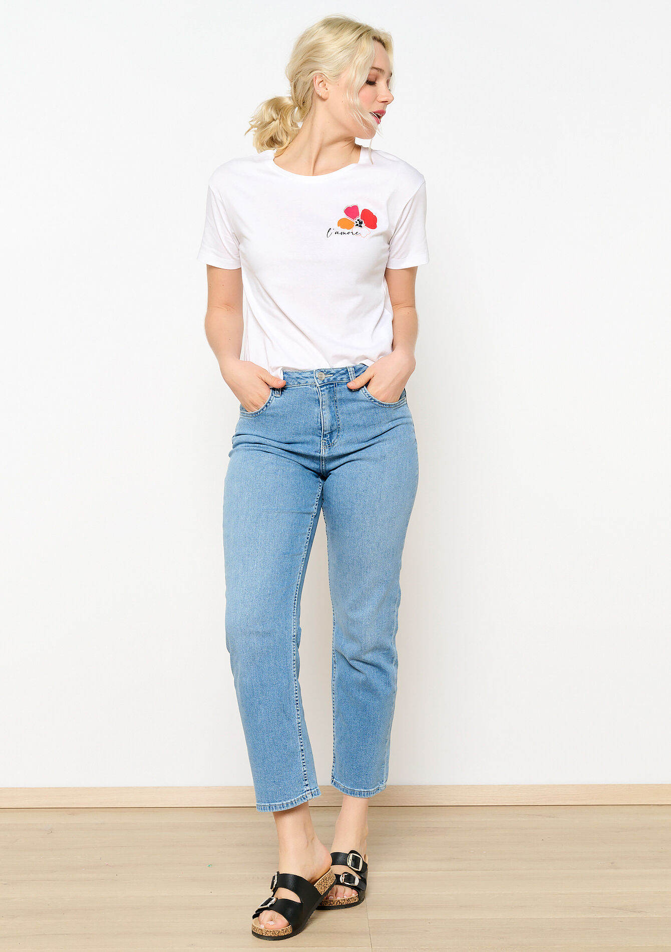 T-shirt avec illustration, T-shirt avec illustration - OPTICAL WHITE - 02301527_1019