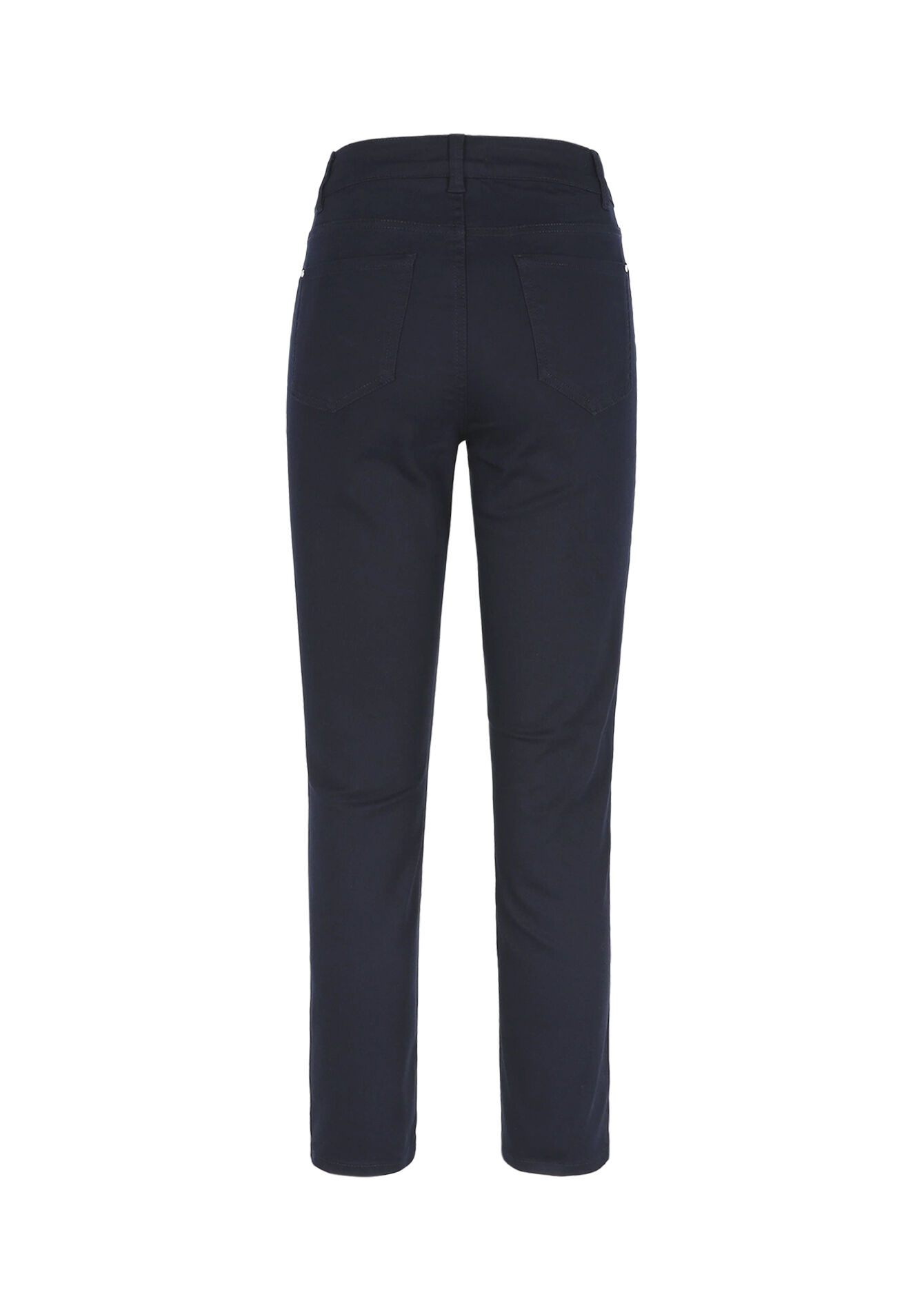 Slim enkellange broek - NAVY BASIC - 06004656_2723