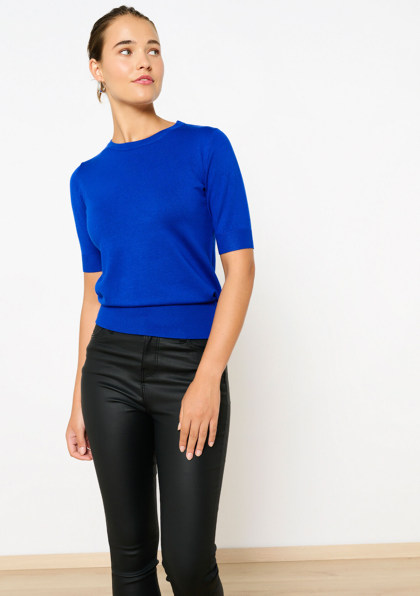 Pullover à manches courtes, Pullover à manches courtes - ELECTRIC BLUE - 04006459_1619