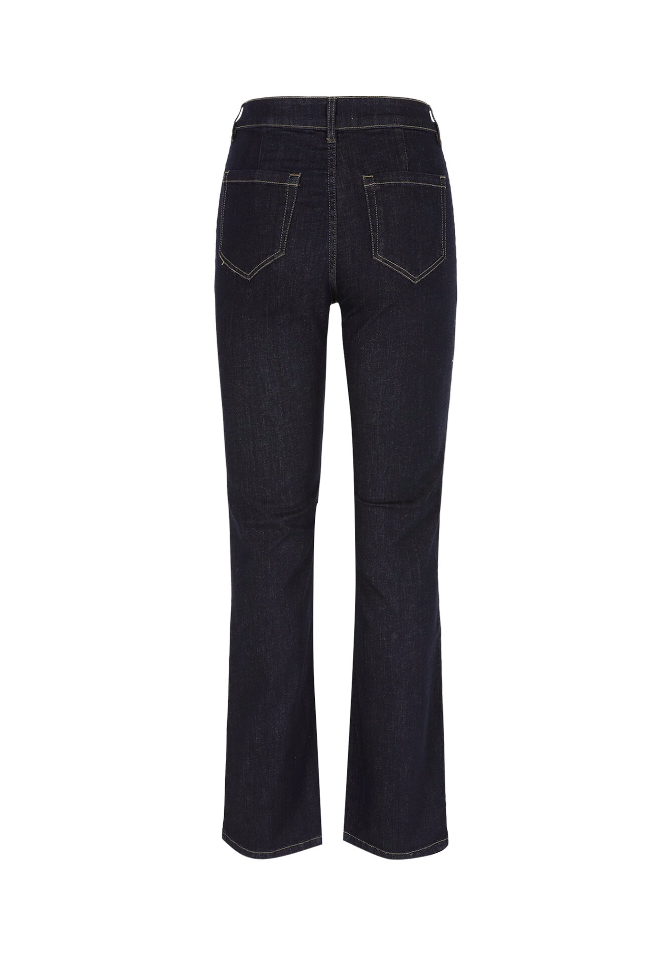 Jean bootcut ajusté, Jean bootcut ajusté - DARK BLUE - 22000621_0501