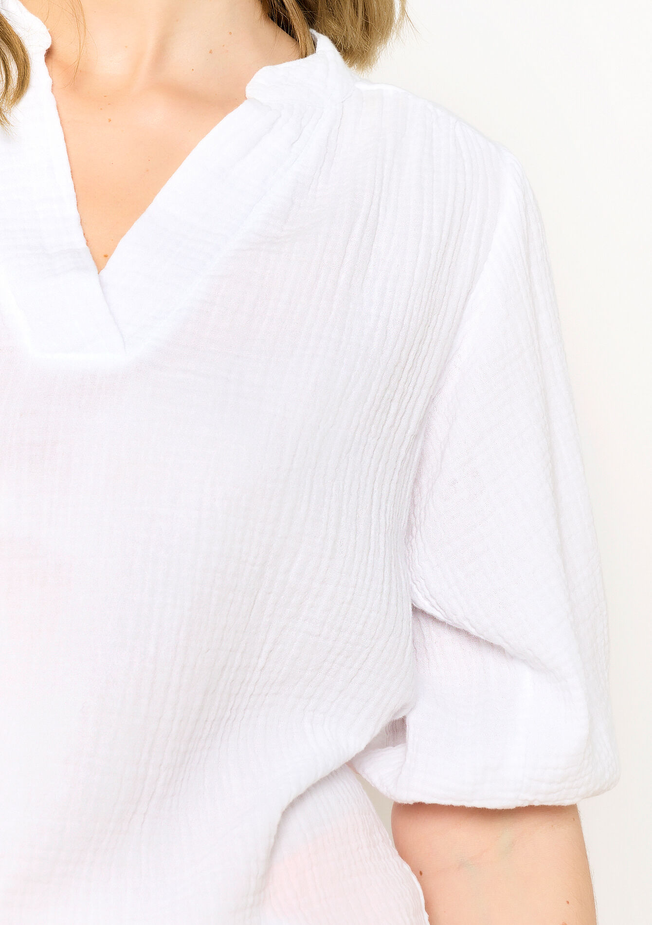 Tetra blouse, Tetra blouse - OPTICAL WHITE - 05702565_1019