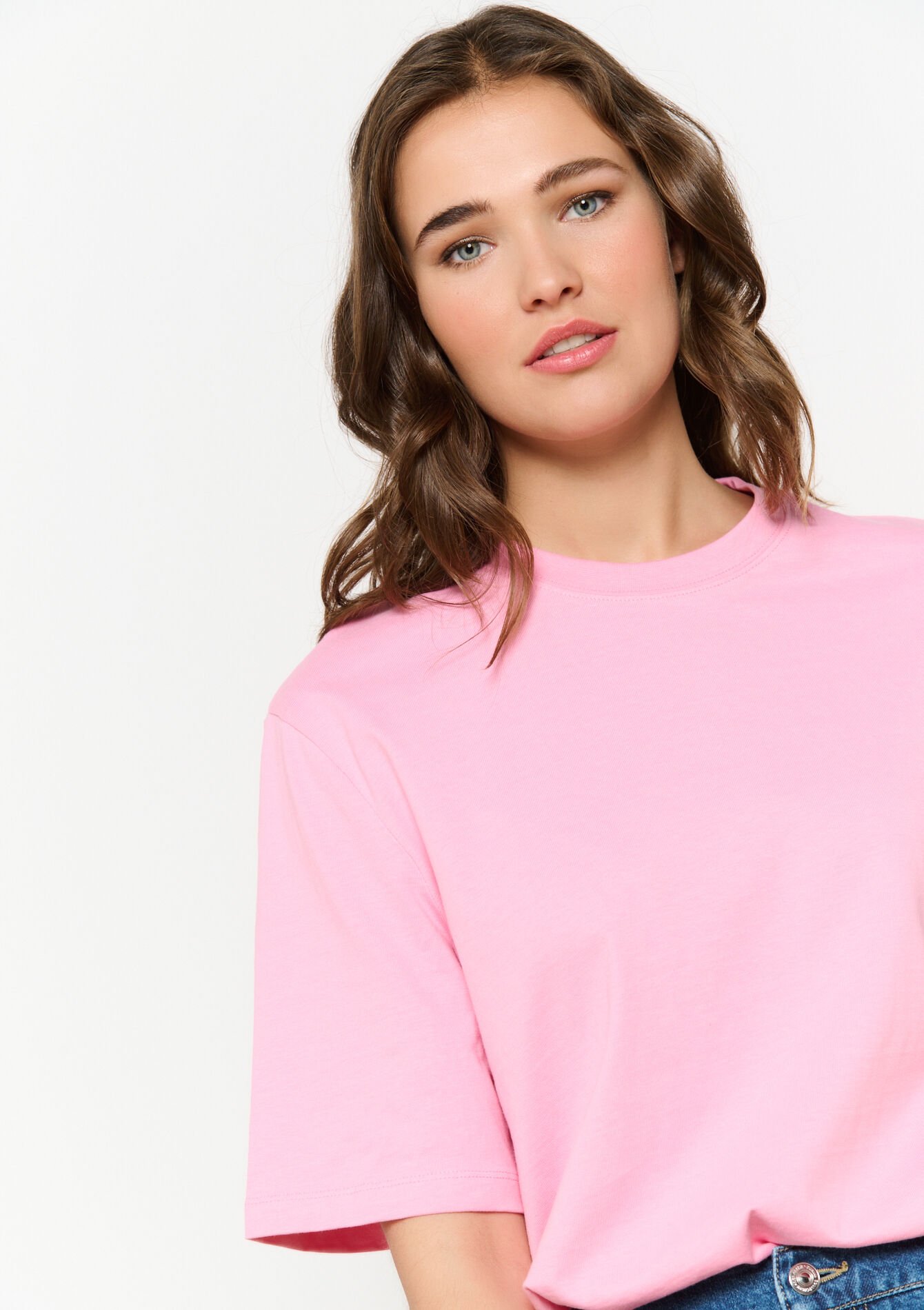 Jersey t-shirt - PINK BUBBLEGUM - 02301709_1477