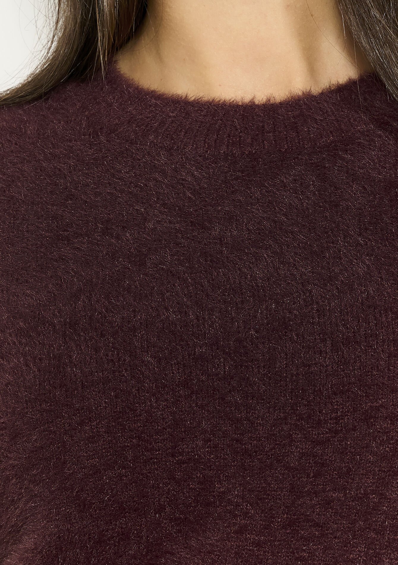 Zachte gebreide trui, Zachte gebreide trui - VANILLA WHITE - 04006925