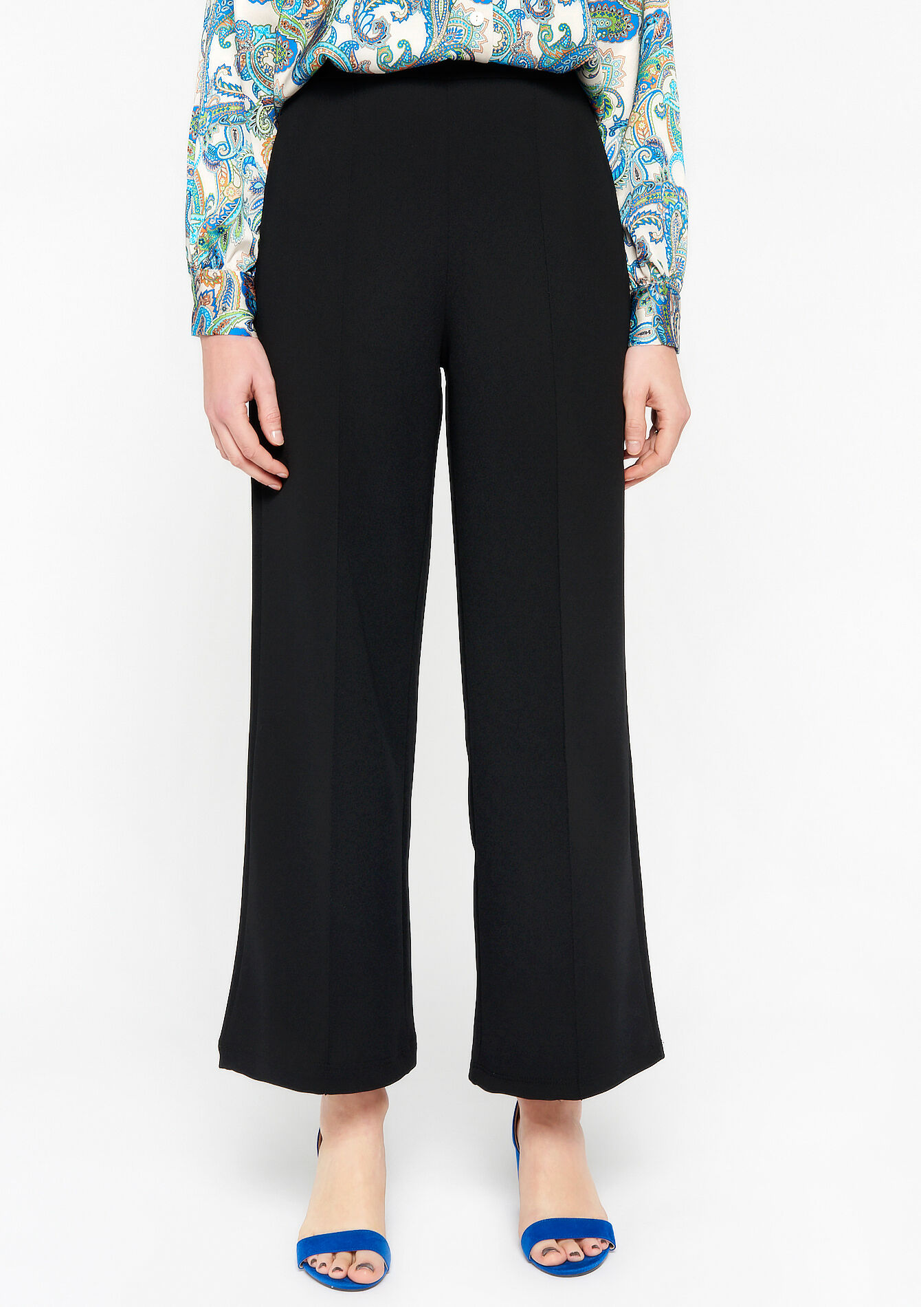 Geklede broek - BLACK - 06600663_1119