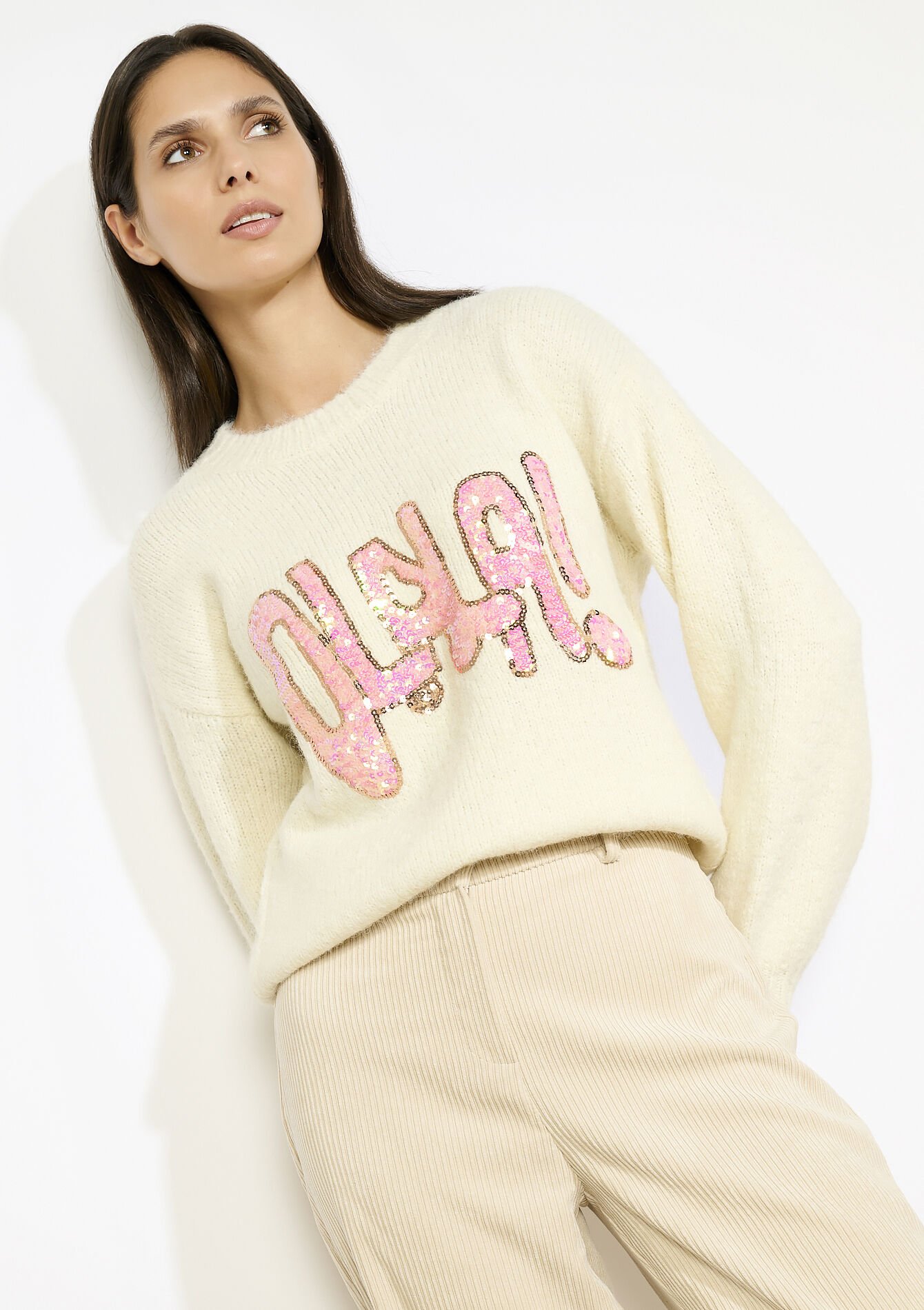 Trui met pailletten, Trui met pailletten, , back