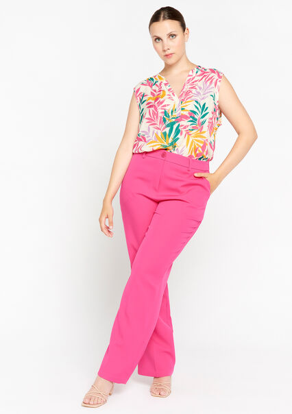 Suiting trousers - PINK BERRY - 06100505_1377