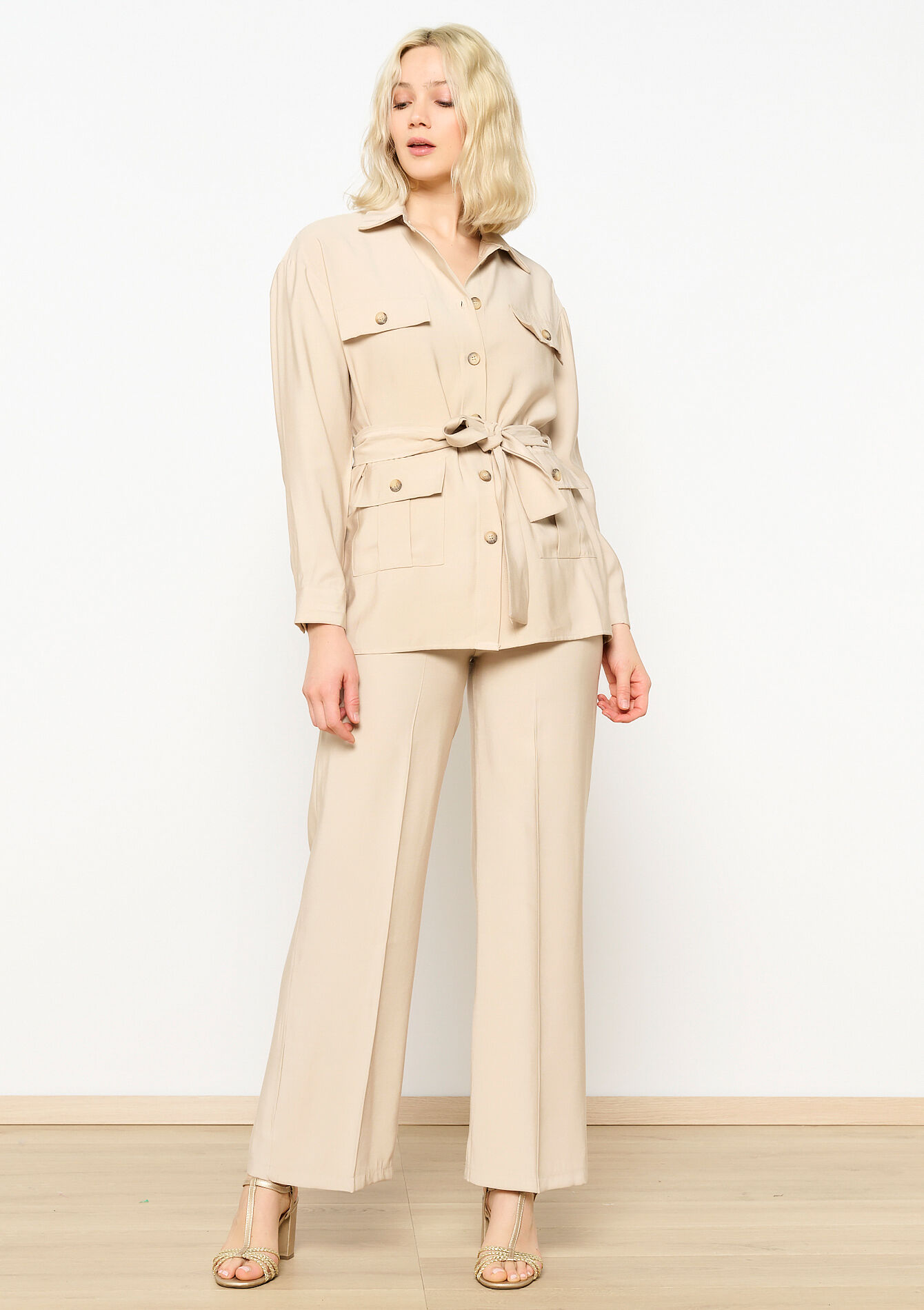 Jasje met grote zakken, Jasje met grote zakken - LT BEIGE - 09100922_2527