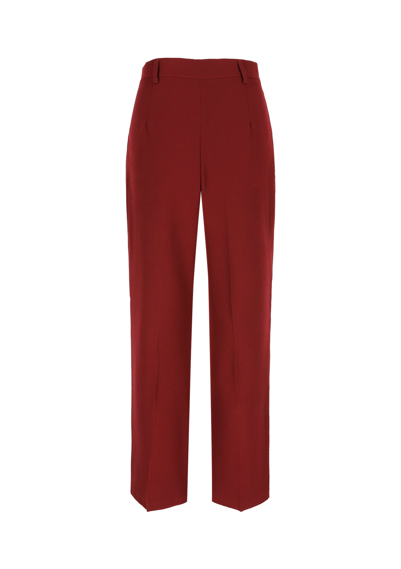Pantalon droit élégant, Pantalon droit élégant - AUBERGINE - 06100737_1537