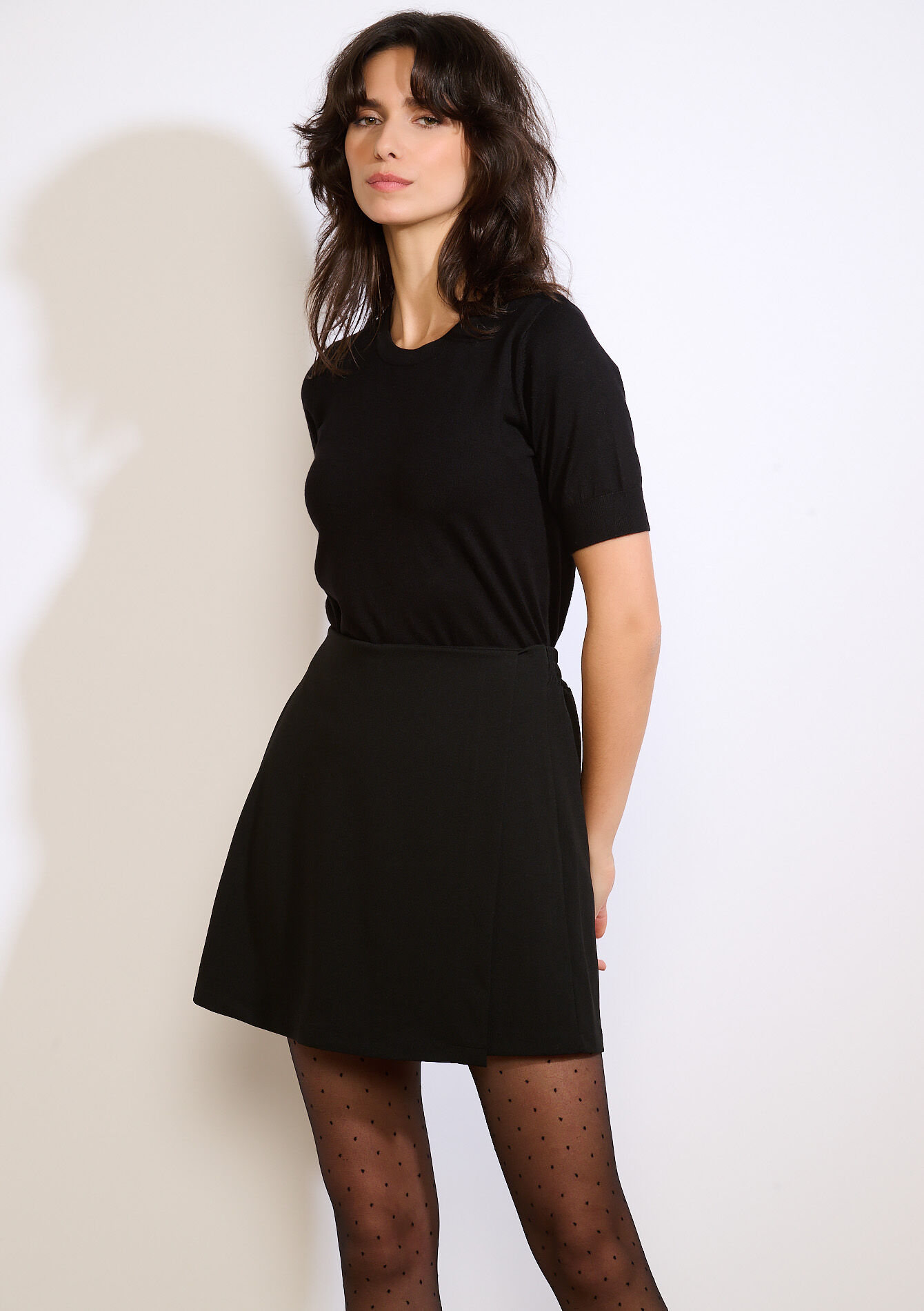 Jupe-short habillée, Jupe-short habillée, , back