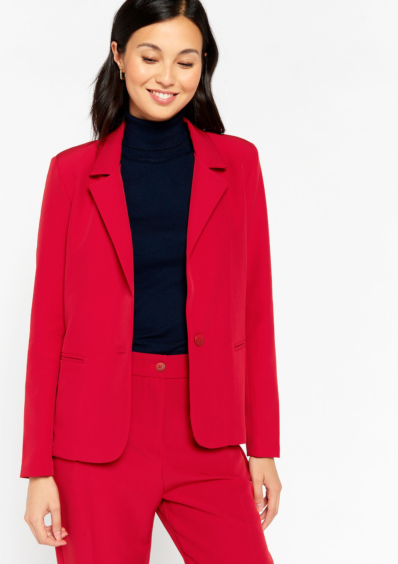 Suiting blazer - RED LOLLIPOP - 09100835_5301