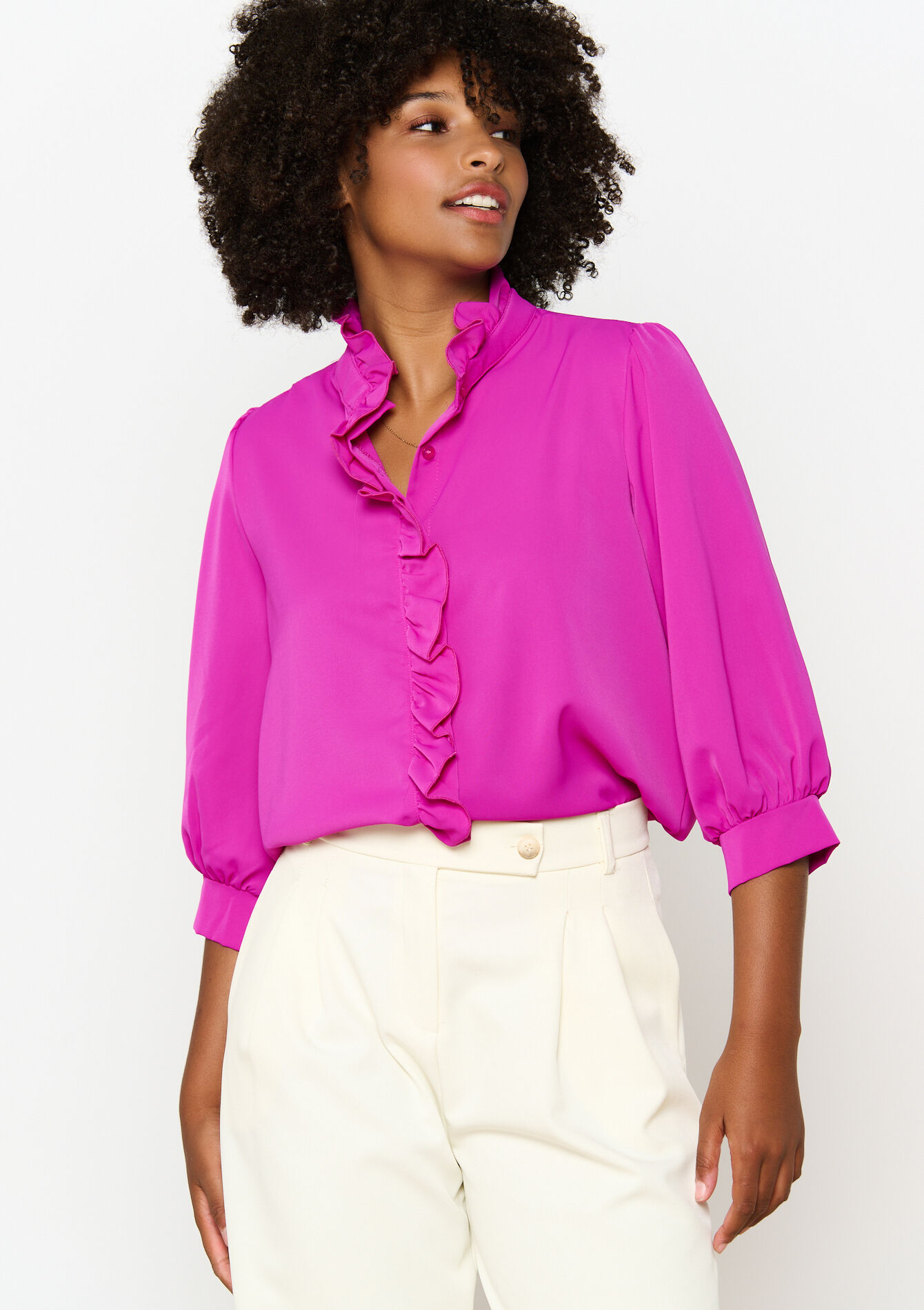 Hemd met ruches - VIOLINE - 05702672_2576