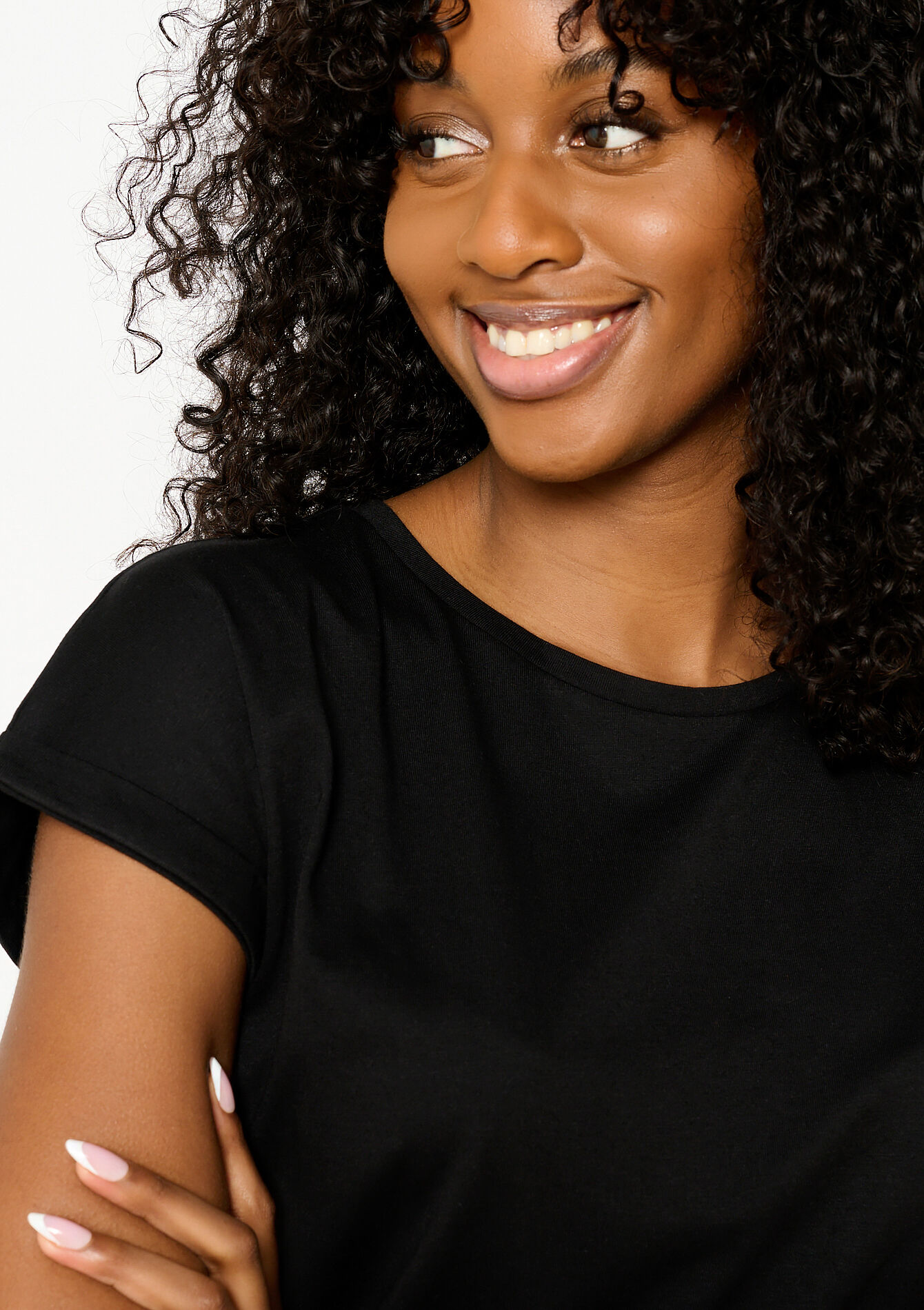 Basic T-shirt, Basic T-shirt - BLACK - 02301493_1119