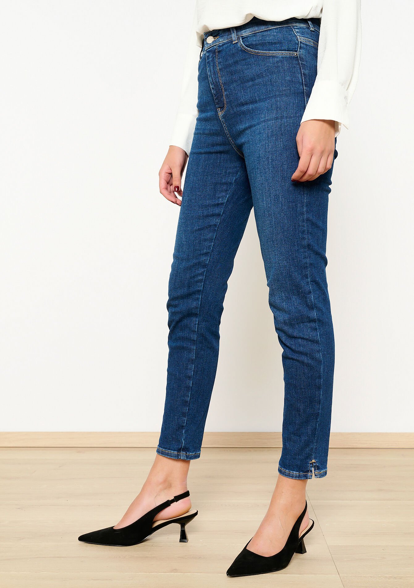 Jean coupe slim, Jean coupe slim - DARK BLUE - 22000518_0501
