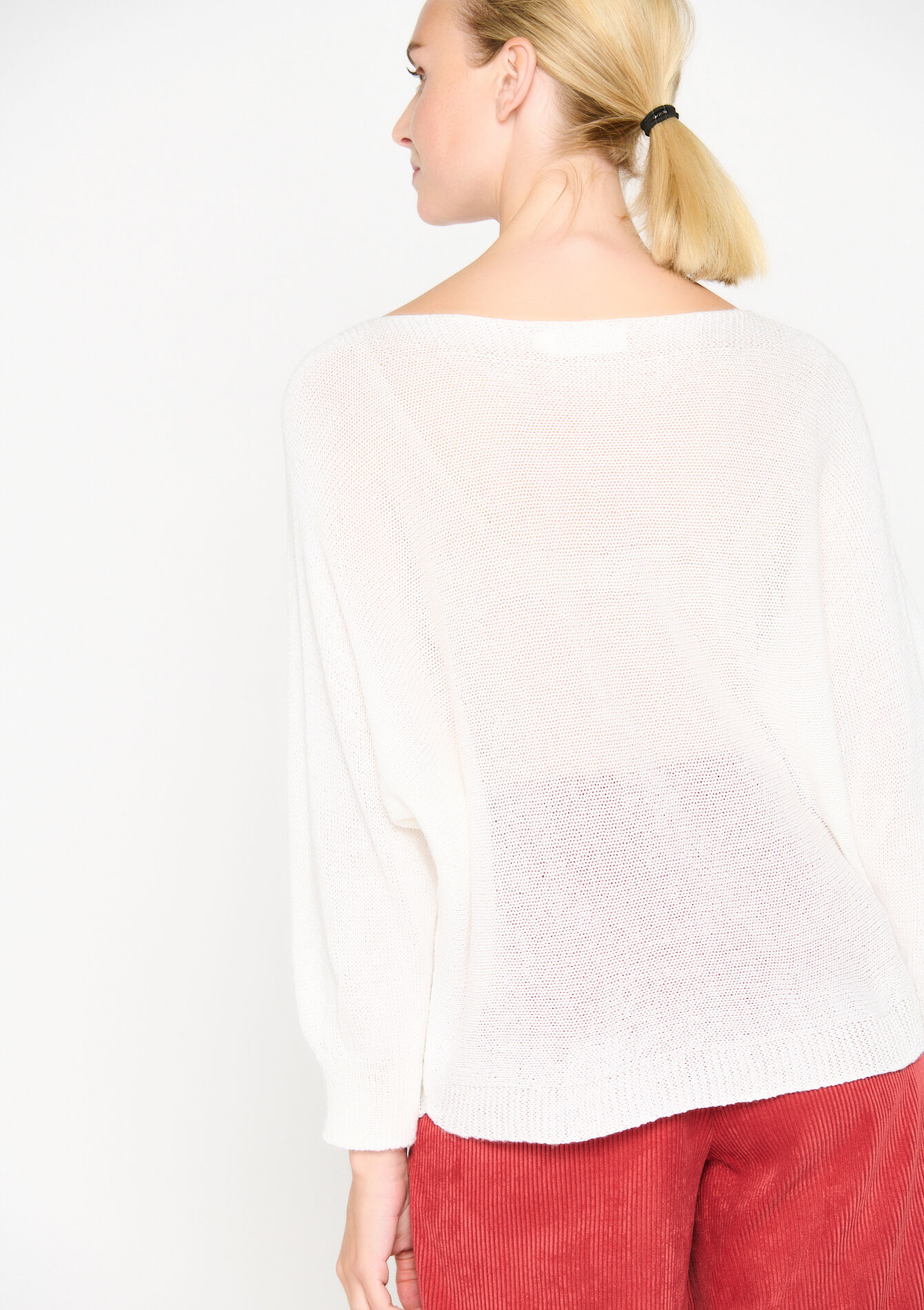 Pull à manches chauve-souris, Pull à manches chauve-souris - OFFWHITE - 04006057