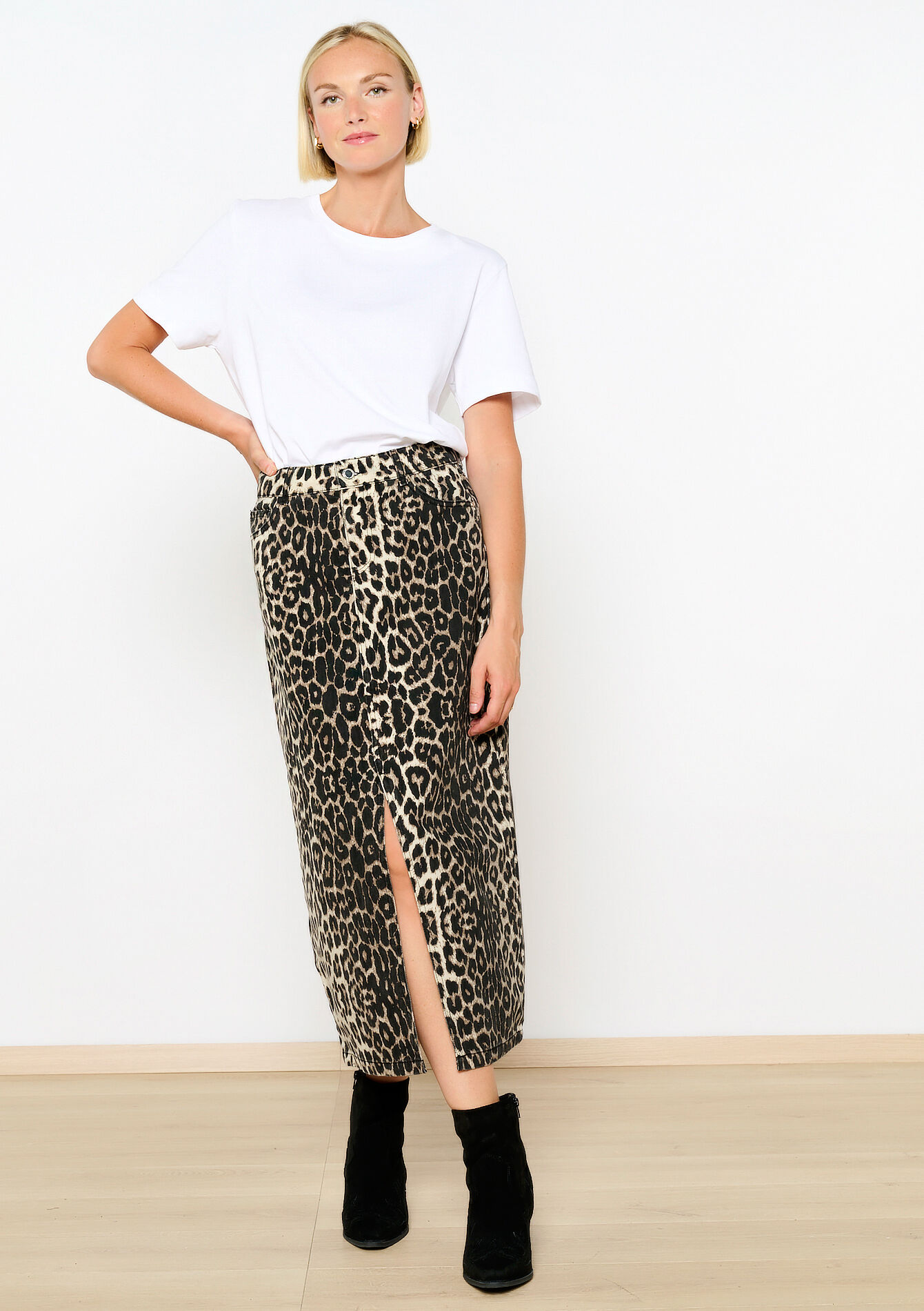 Boxy T-shirt - OPTICAL WHITE - 02301611_1019