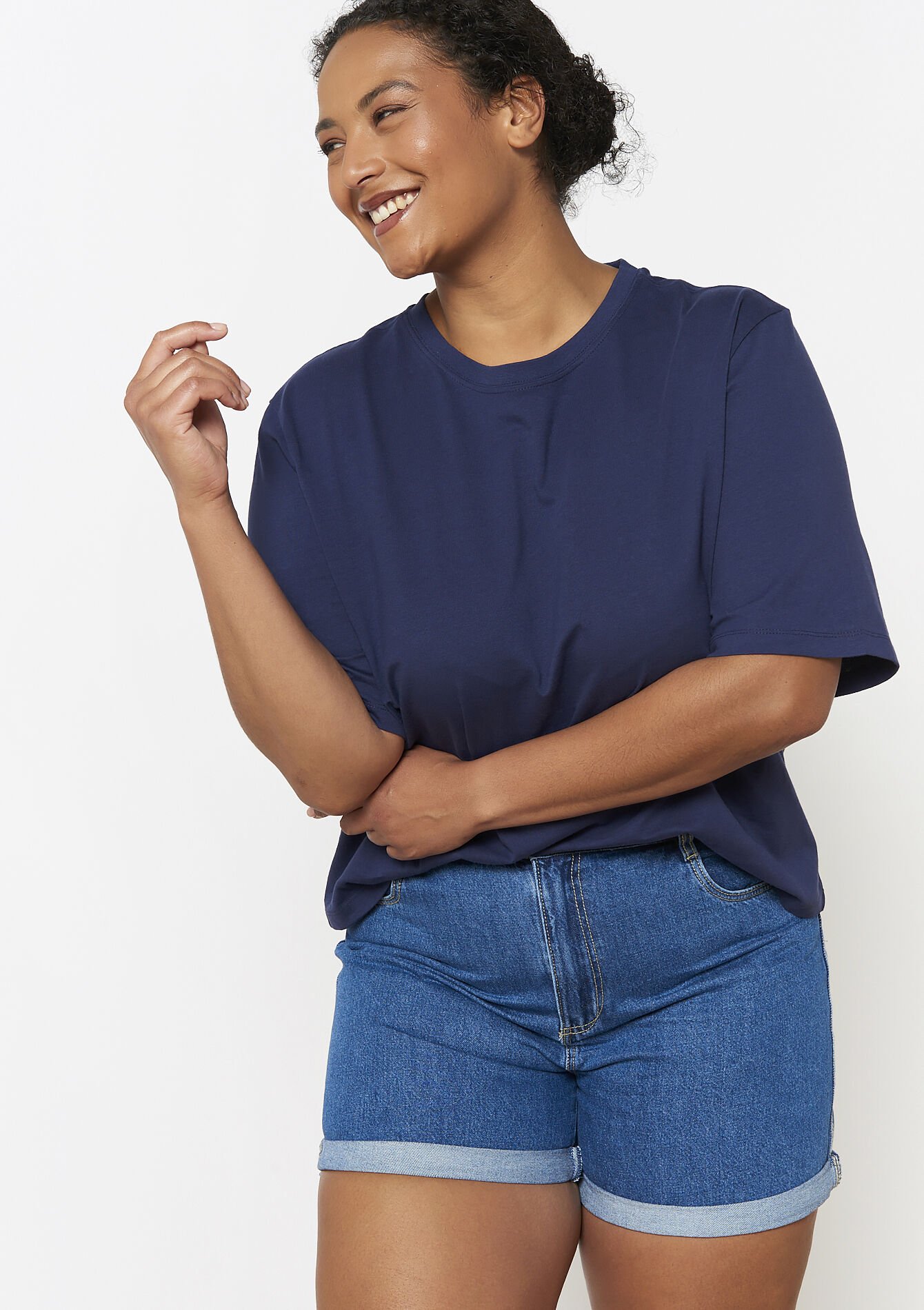 Jersey t-shirt - NAVY BASIC - 02301709_2723