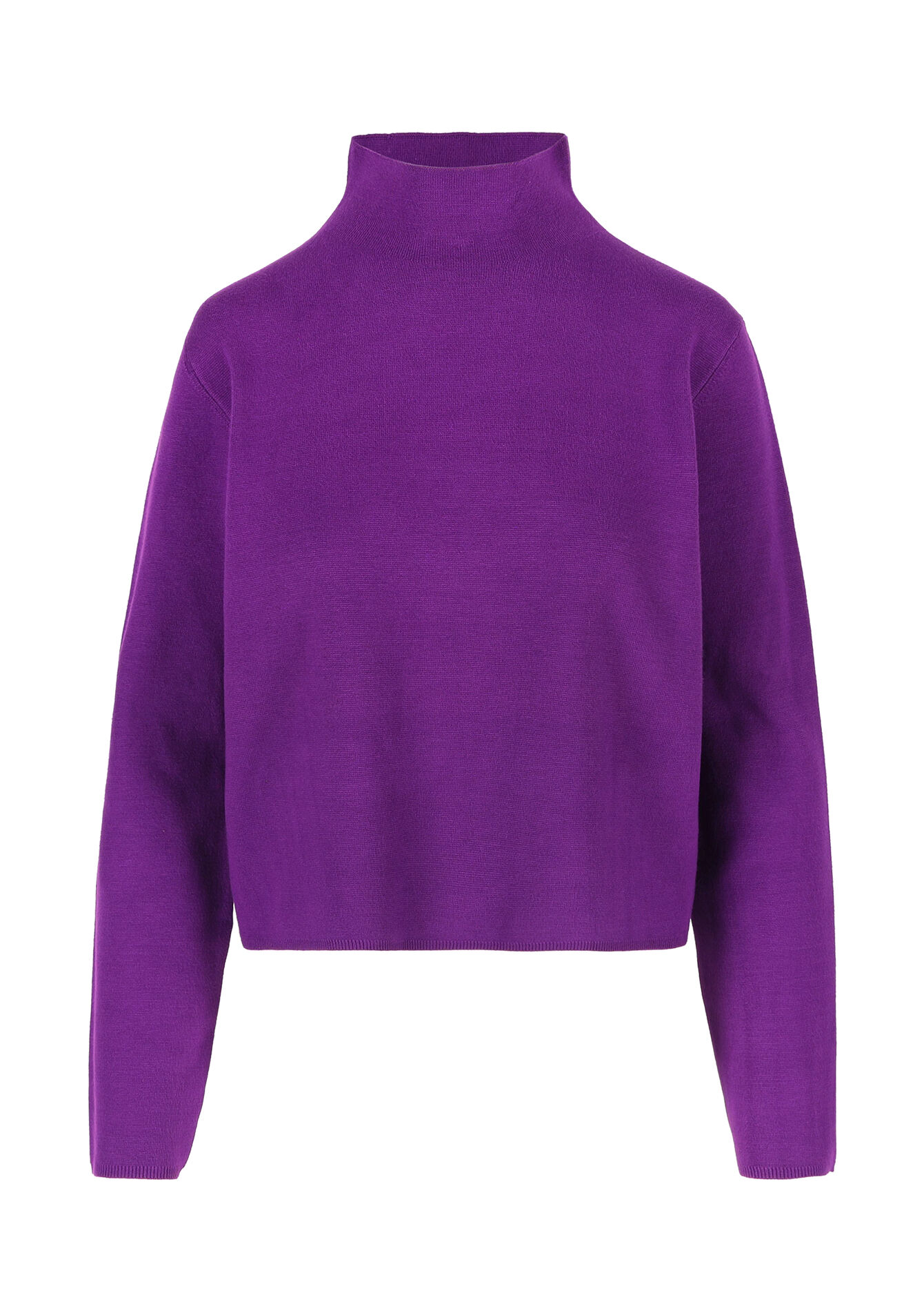 Trui met opstaande kraag, Trui met opstaande kraag - PURPLE - 04006538_5902