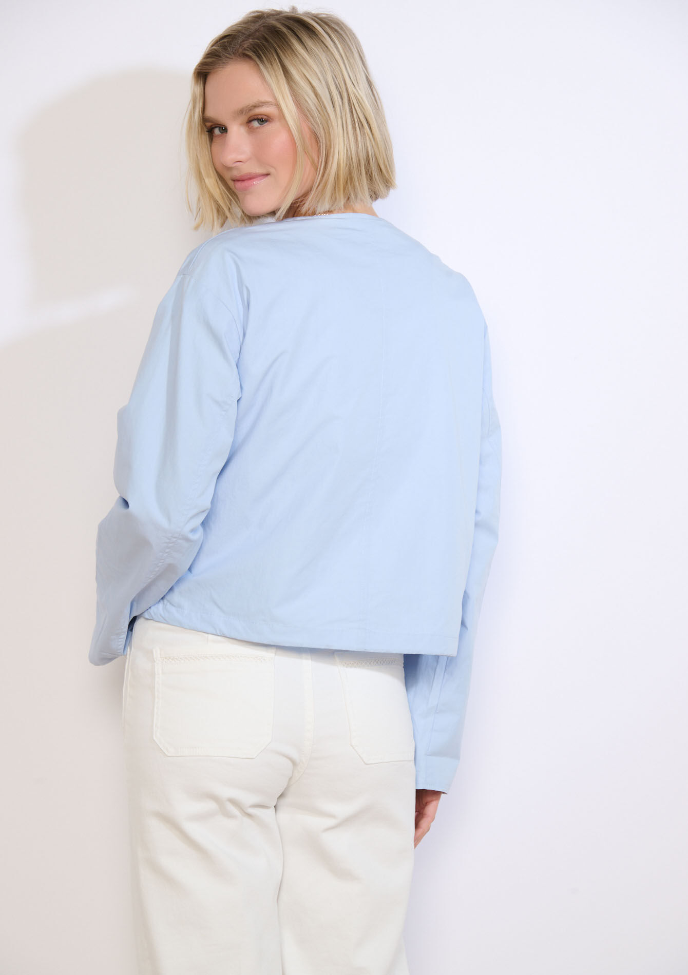 zip-up jacket - BLUE PASTEL - 09001492_3003