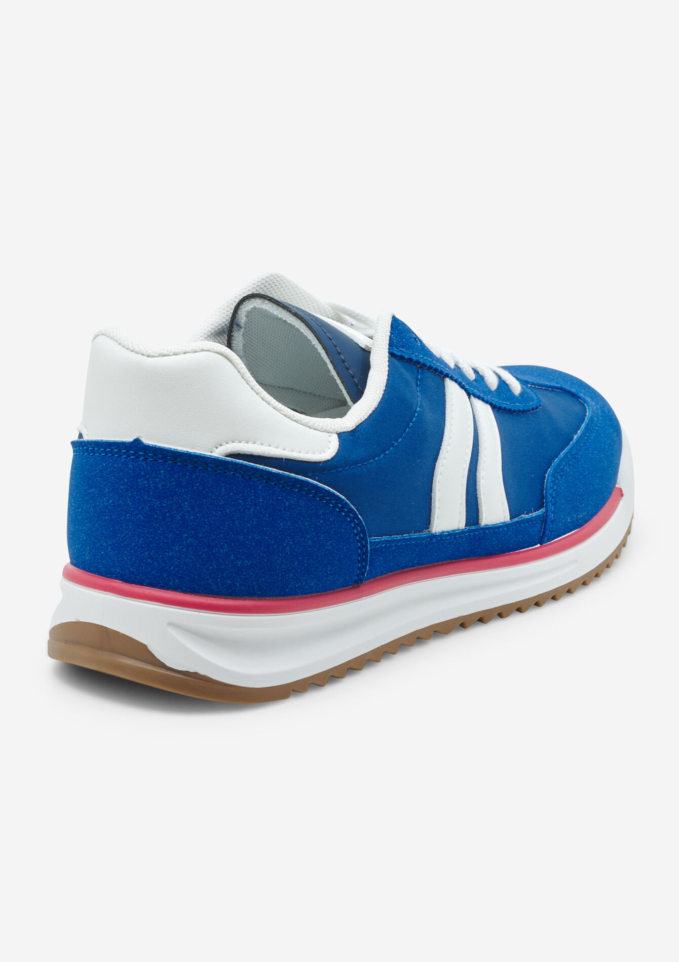 Baskets urbaines graphiques - BLUE FAIENCE - 13000842_1584