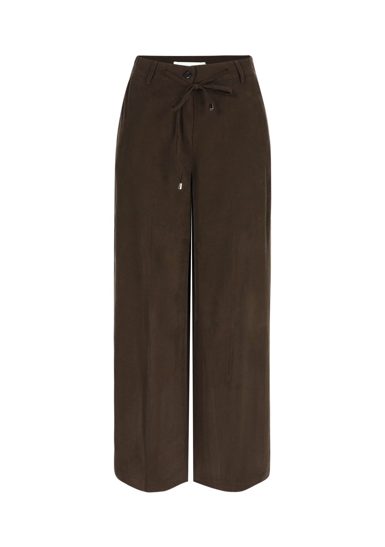 Palazzo broek - BROWN DARK CHOCOLATE - 06600962_3720