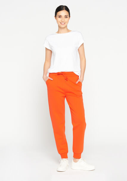 Jogging trousers with pockets - RED SPICE - 15100203_2552