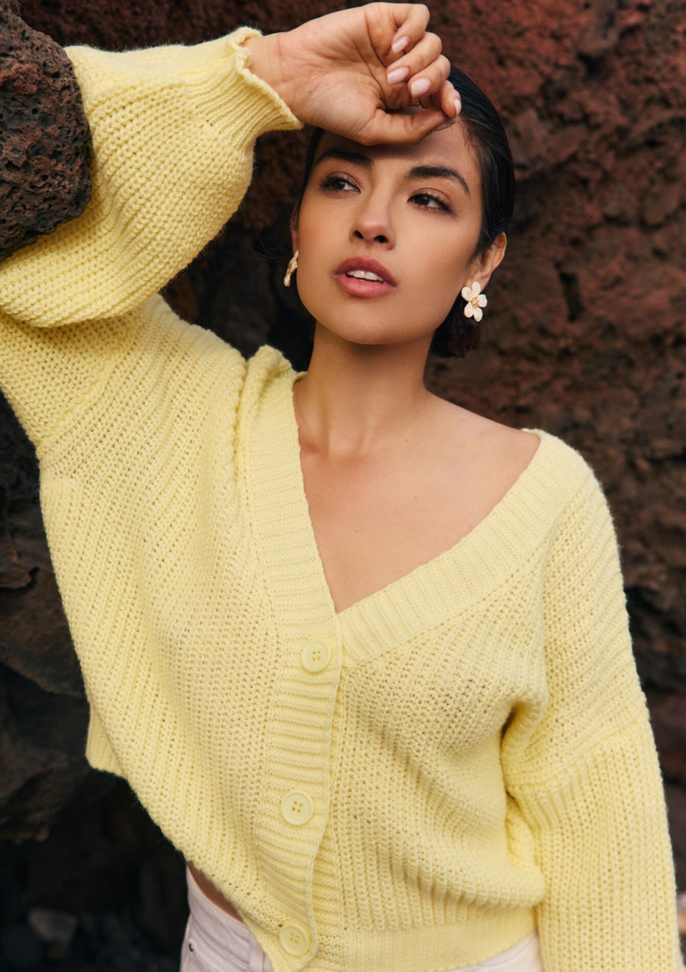 Soft knit cardigan, , hi-res
