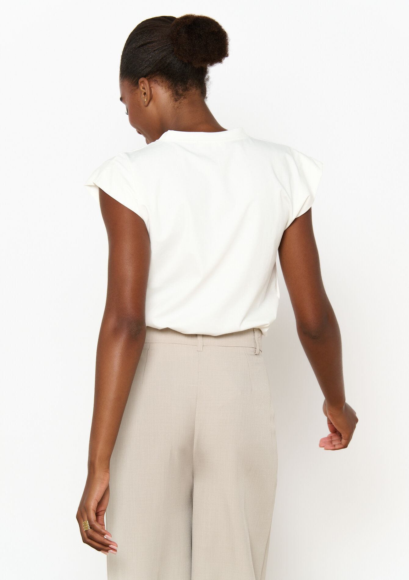 T-shirt à manches courtes, T-shirt à manches courtes - OPTICAL WHITE - 02301683_1019