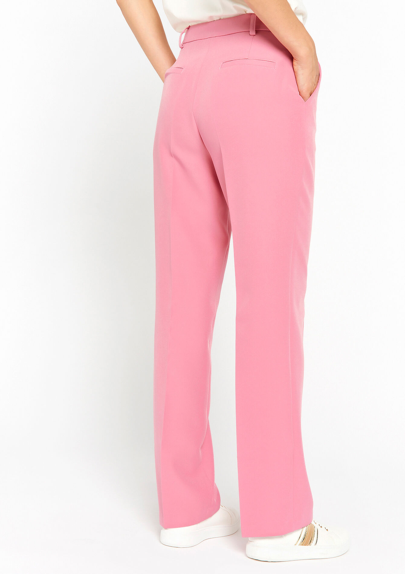 Suiting trousers - COSMETIC PINK - 06100545_5733