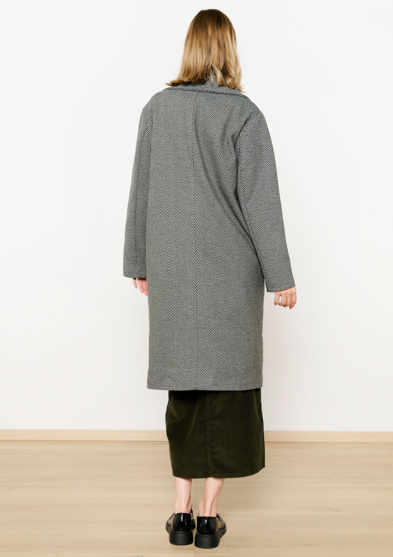 Manteau ample, Manteau ample - GREY MED MEL - 23000711_3507