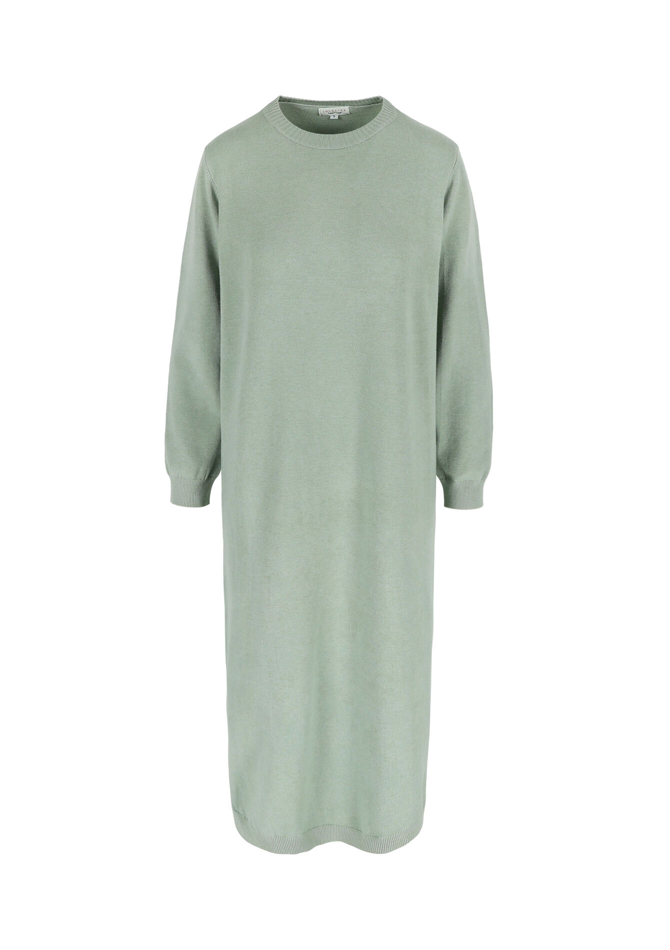 Gebreide maxi-jurk, Gebreide maxi-jurk - KHAKI MINT - 08602296_2542