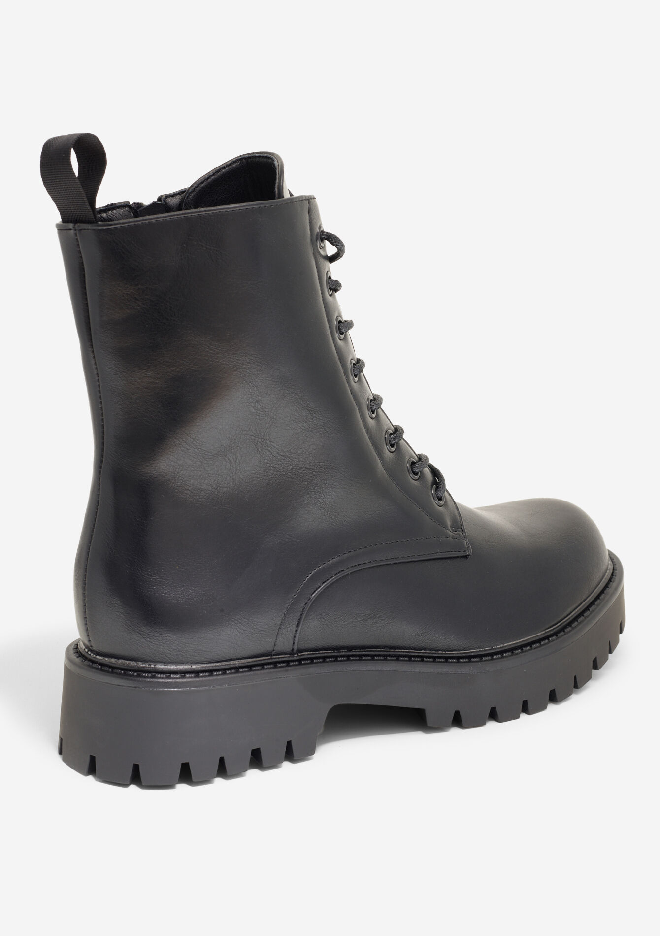 Veterlaarzen met profielzool, Veterlaarzen met profielzool - BLACK - 13100315_1119