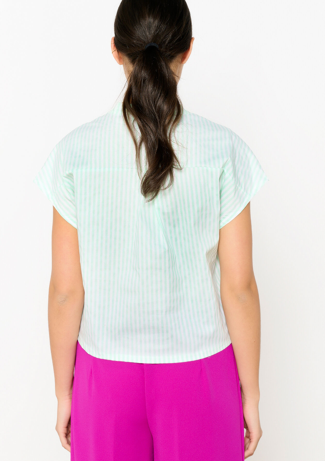 Chemise à manches courtes, Chemise à manches courtes - LIME - 05702489_4711