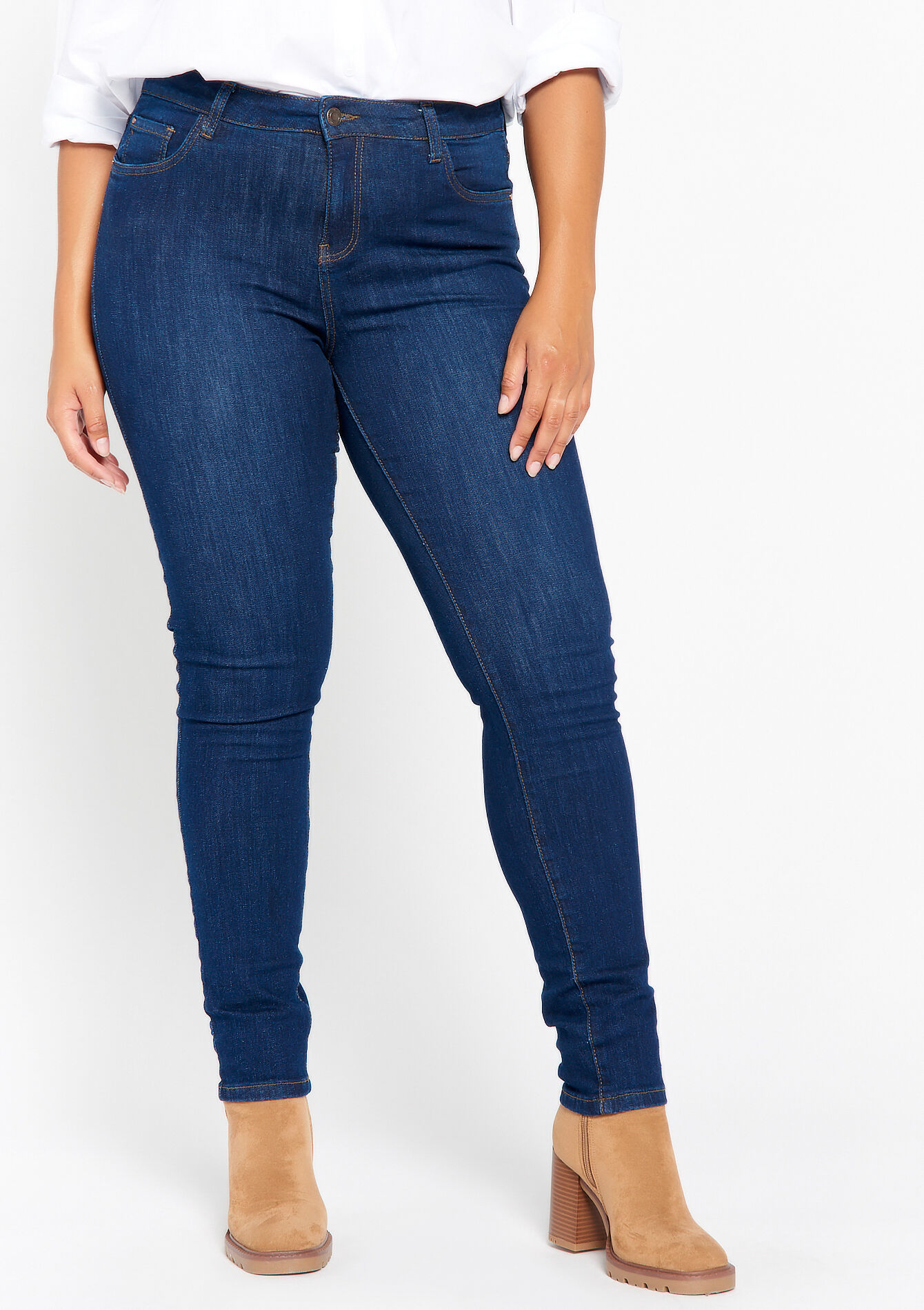 Skinny jeans, Skinny jeans - DARK BLUE - 22000376_0501