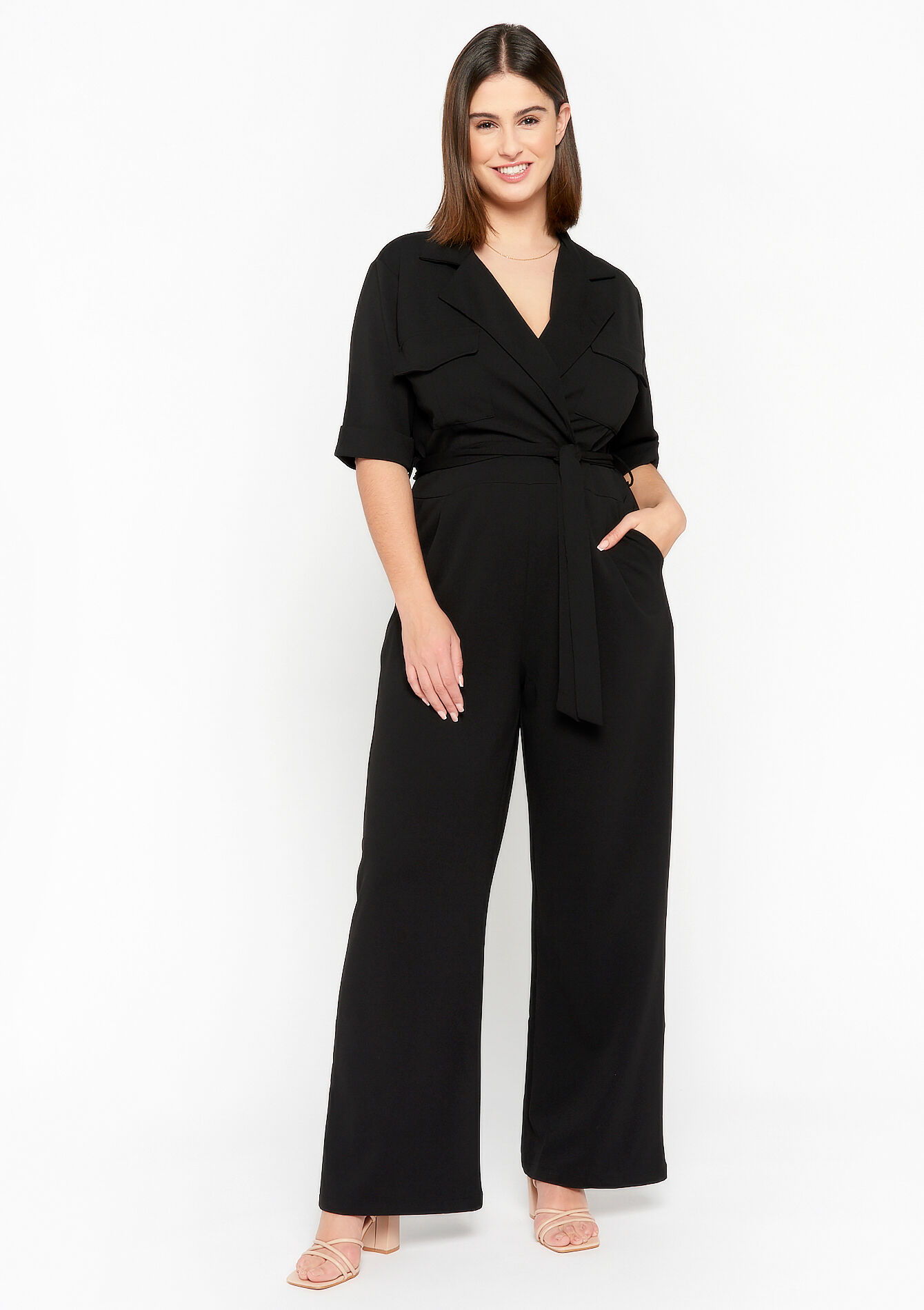 Jumpsuit, Jumpsuit - BLACK - 06004361_1119