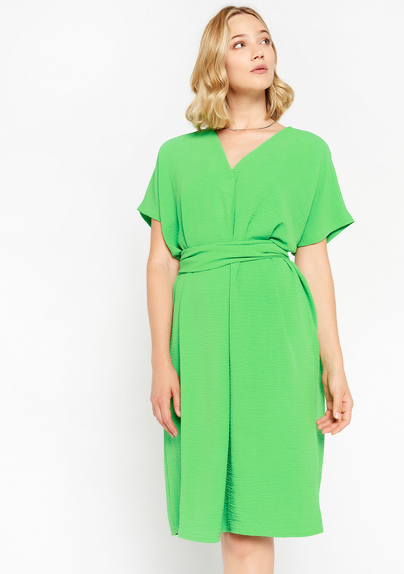 Kaftan jurk - GREEN GAZON - 08602101_4604