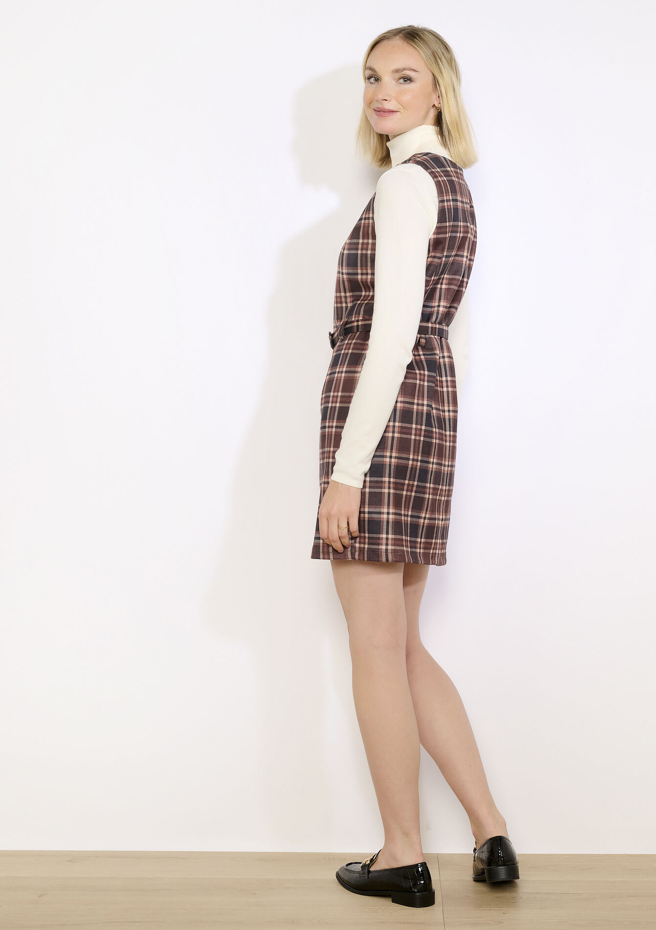 Robe courte sans manches, Robe courte sans manches - BLACK - 08104408_1119