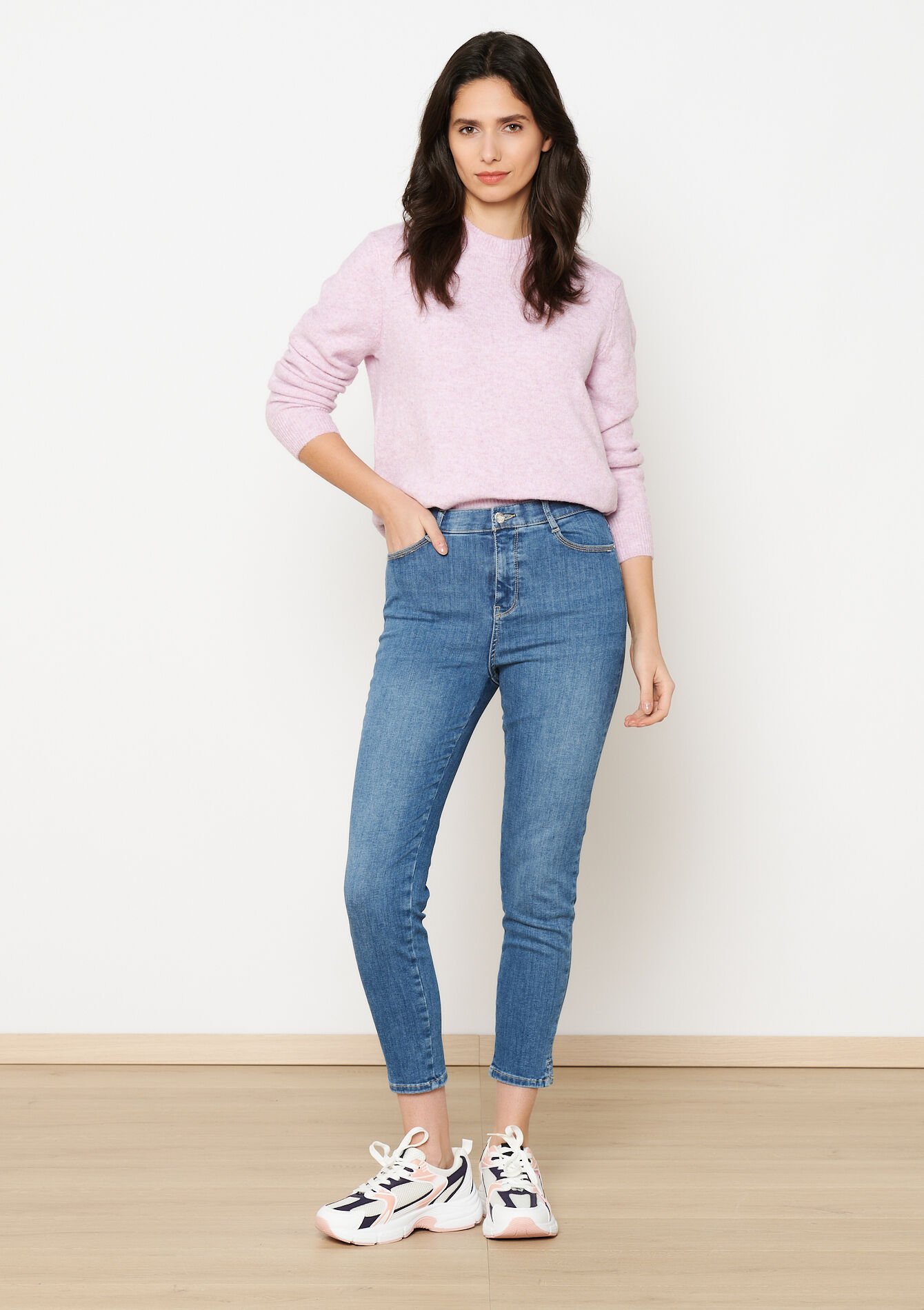 Multiple size slimfit jeans, Multiple size slimfit jeans - MEDIUM BLUE - 22000578_0500