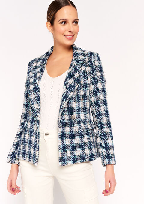 Blazer ray?� en tweed - LolaLiza