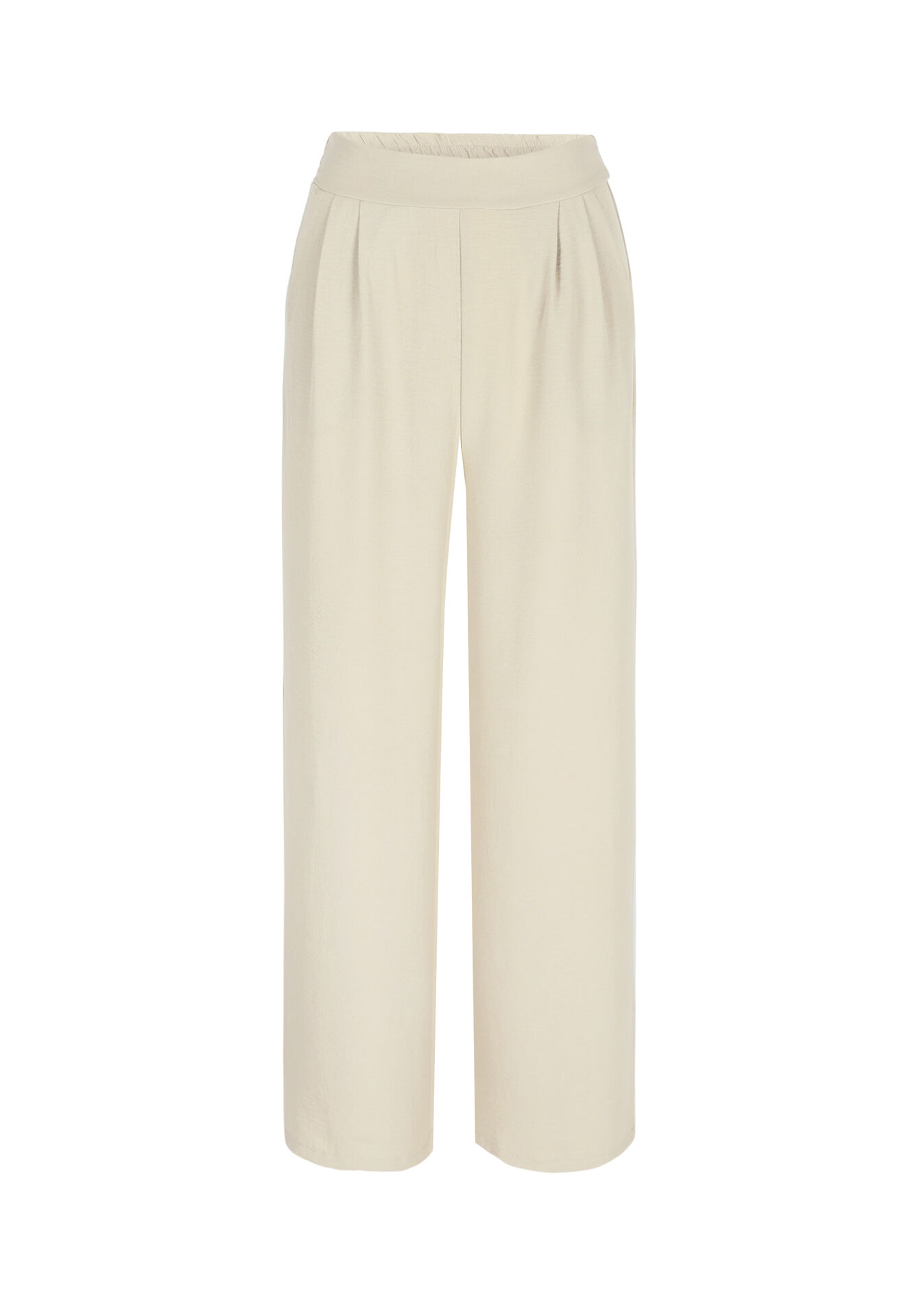 Wijde pantalon, Wijde pantalon - LT BEIGE - 06600821_2527