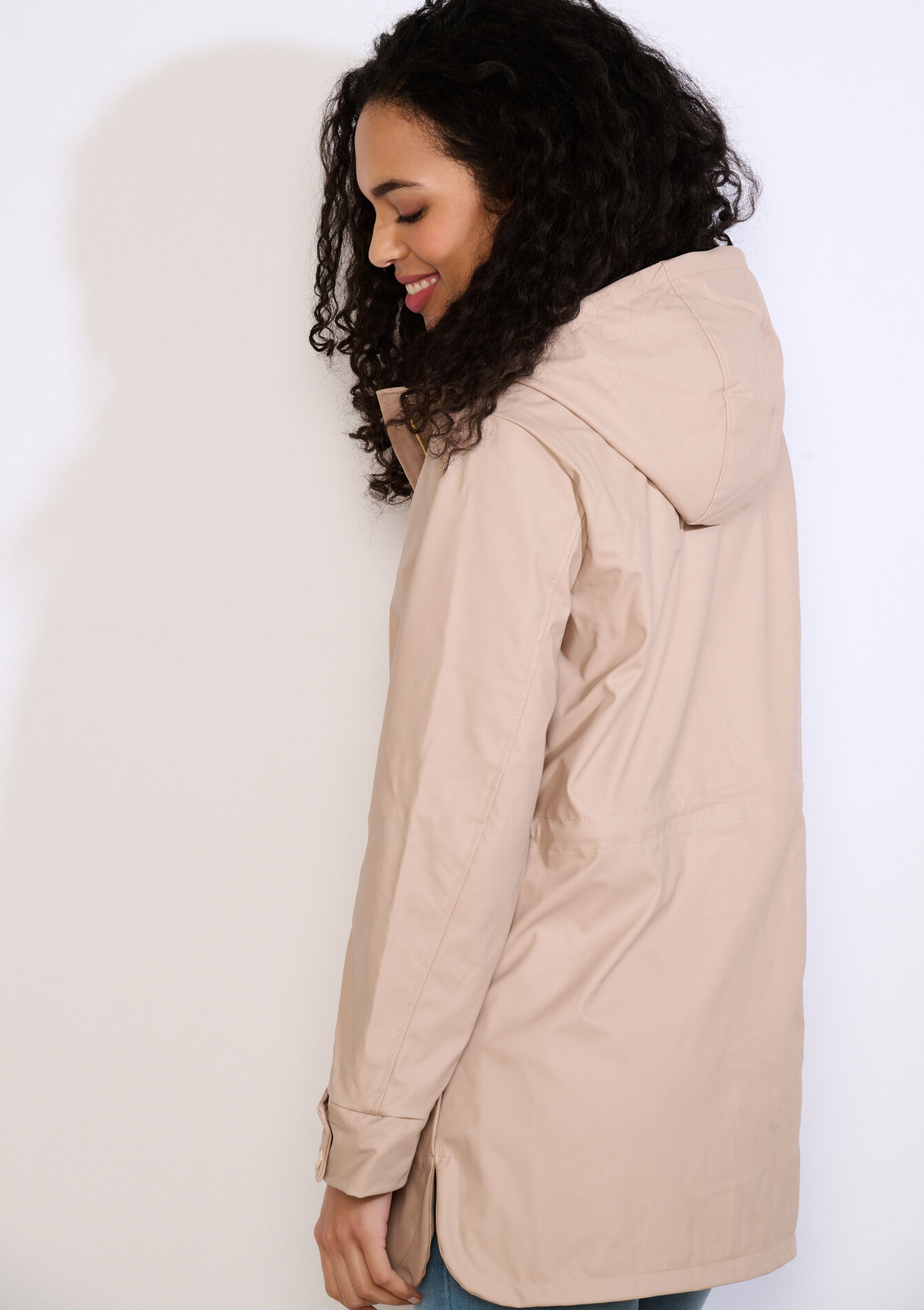 Parka légère à capuche - BEIGE SAND - 23000793_1940