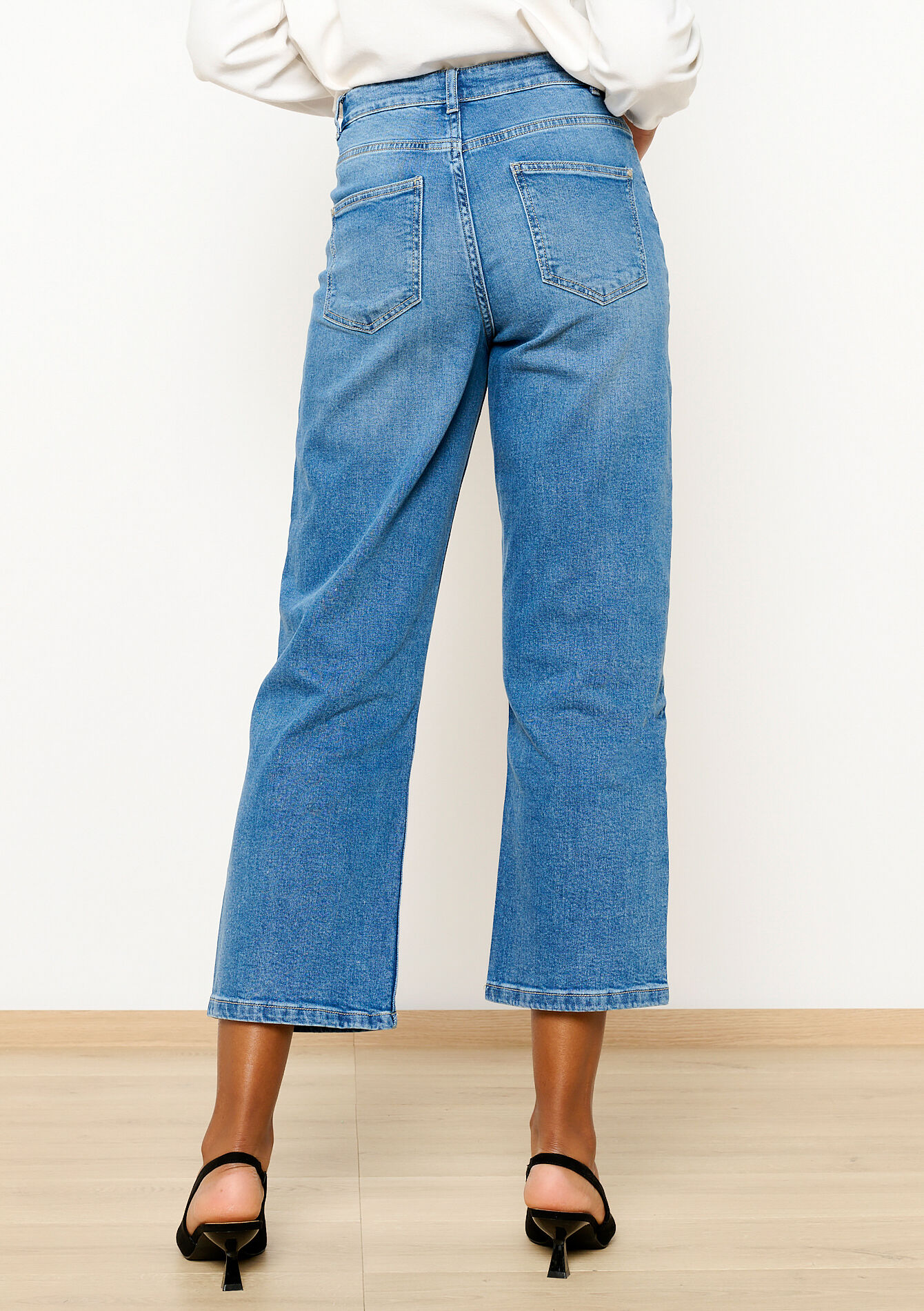 Jean évasé, Jean évasé - MEDIUM BLUE - 22000519_0500