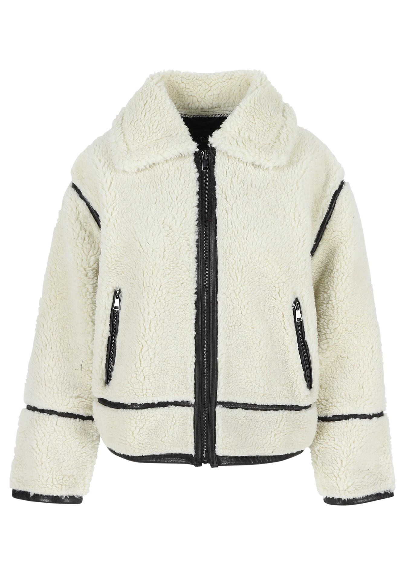 Veste en sherpa - OFFWHITE - 23000697_1001