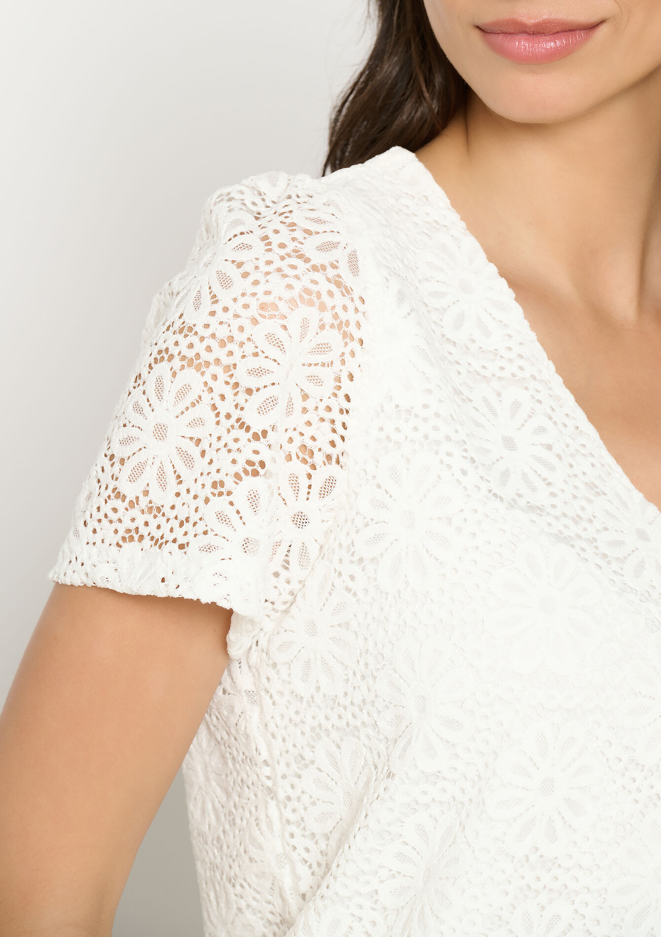 Kanten top, Kanten top - OPTICAL WHITE - 02301822_1019