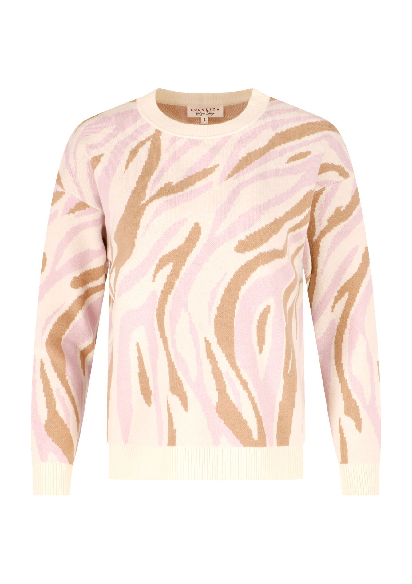 Pullover with print, Pullover with print - ECRU PEACH - 04006158_2564
