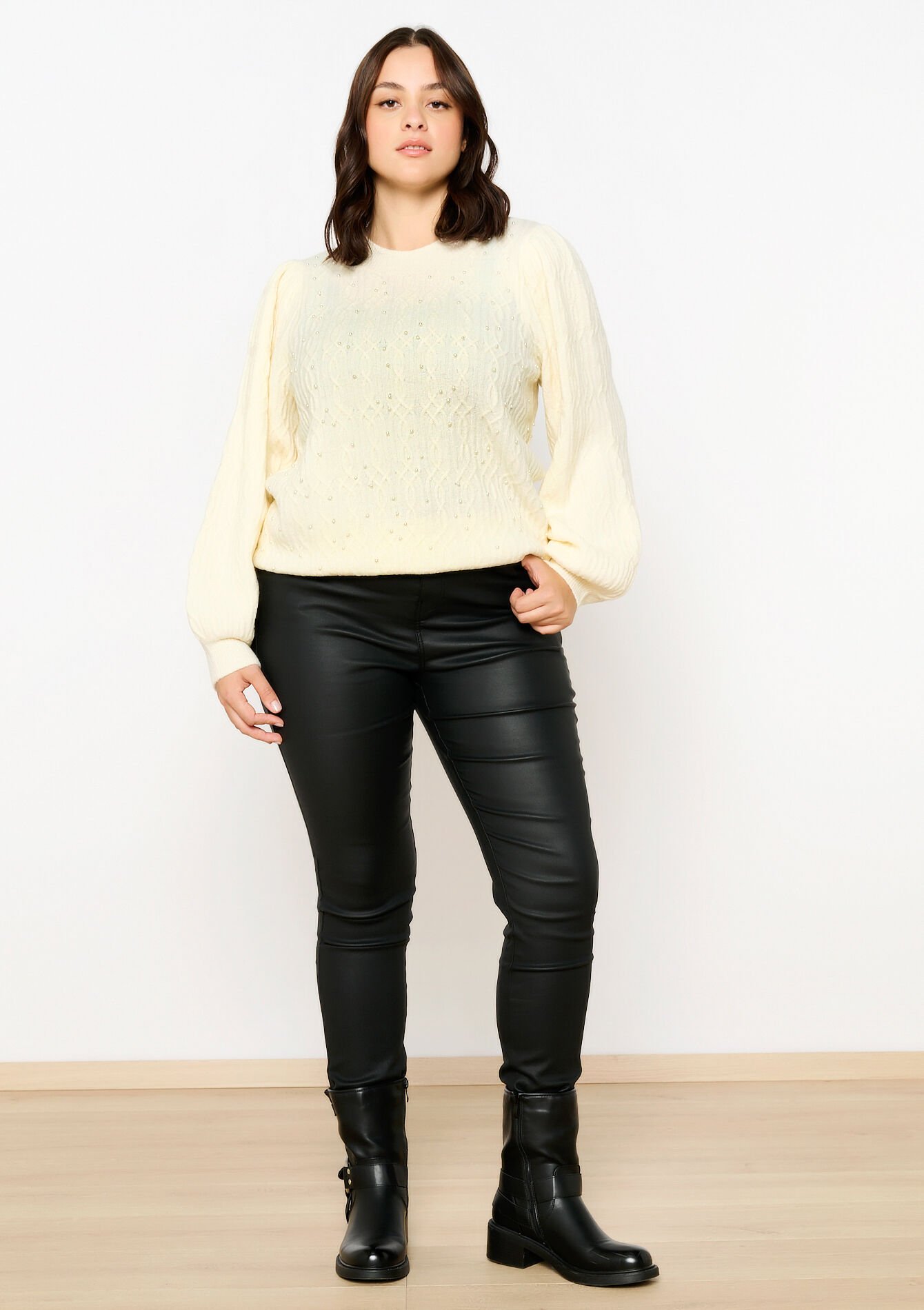 Trui met parels, Trui met parels - VANILLA WHITE - 04006571_1013