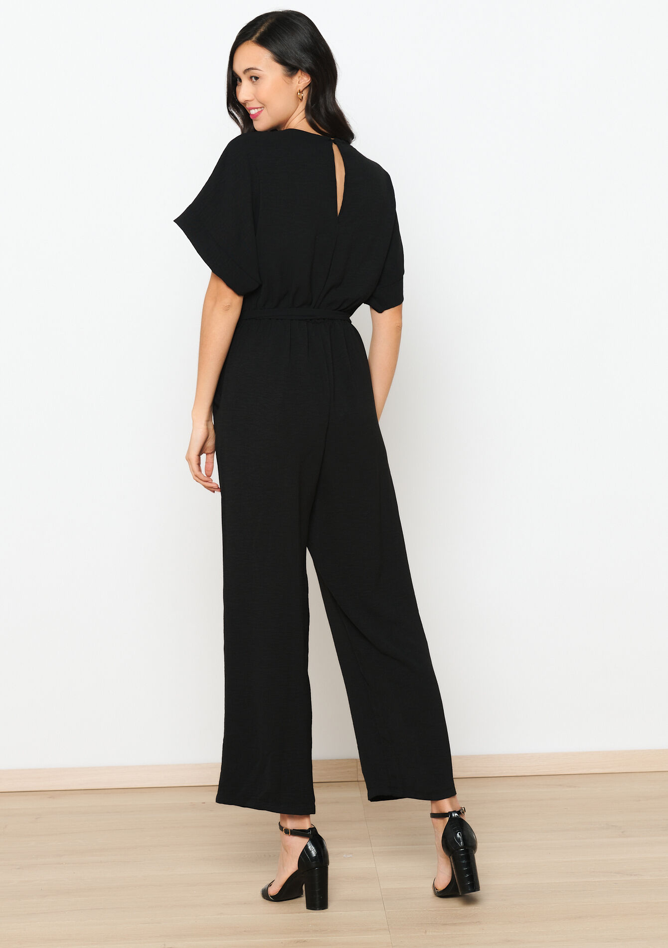 Combinaison style kimono, Combinaison style kimono - BLACK - 1095381