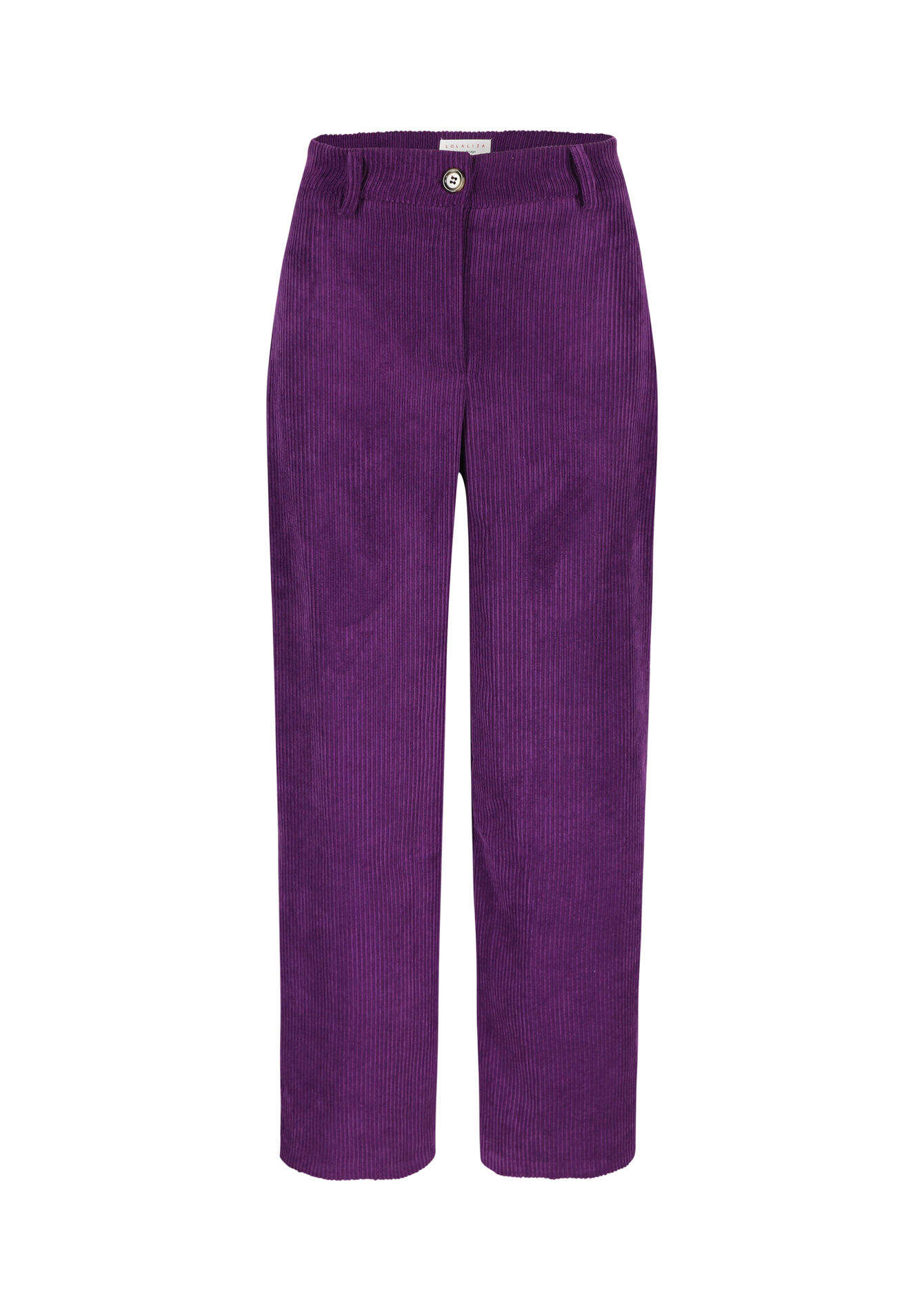Corduroy broek - PURPLE - 06100557_5902