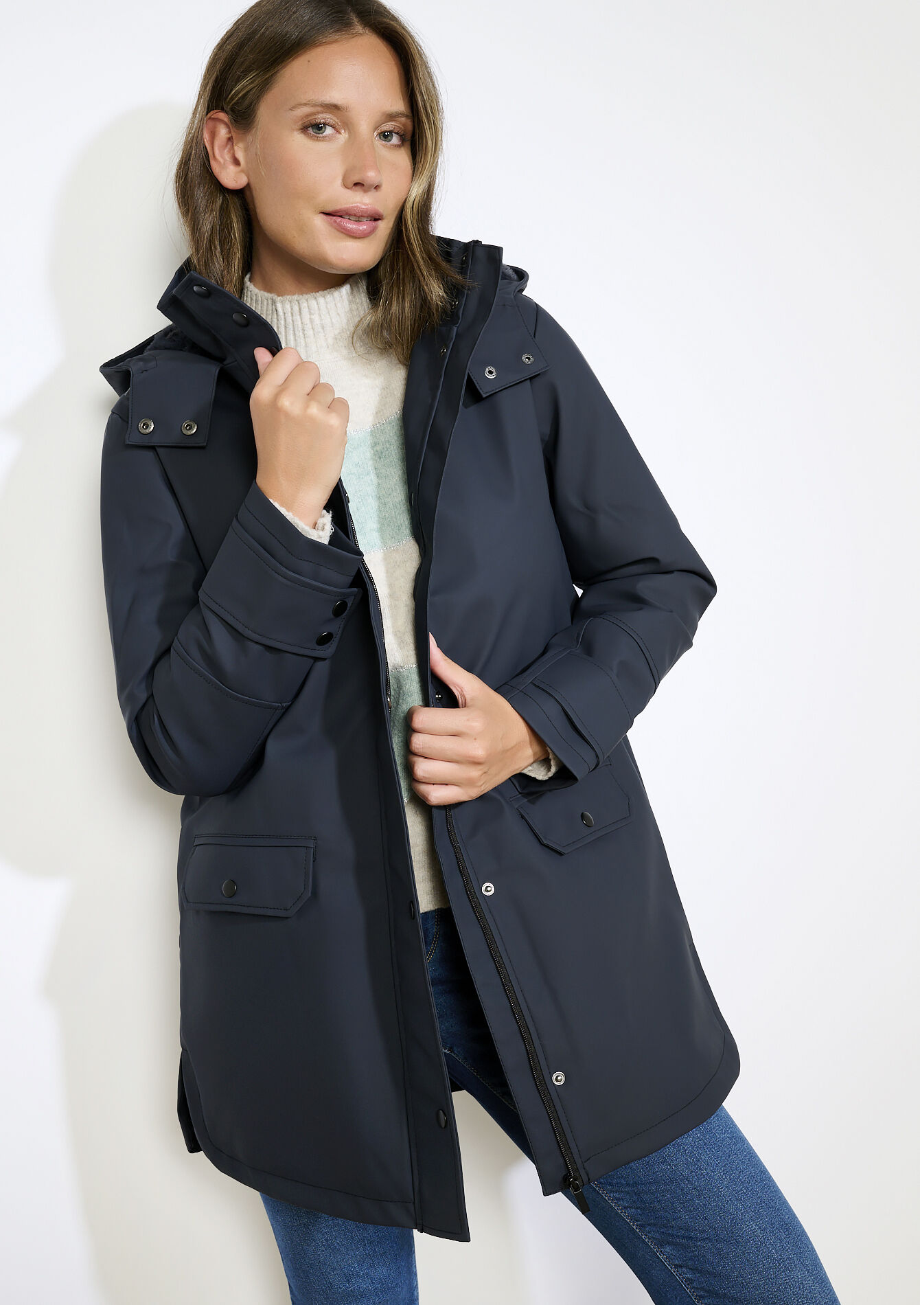 Parka imperméable matelassée, Parka imperméable matelassée - BLACK - 23000741_1119