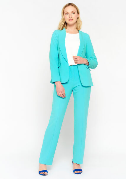 Suiting blazer - TURQUOISE - 09100751_1759
